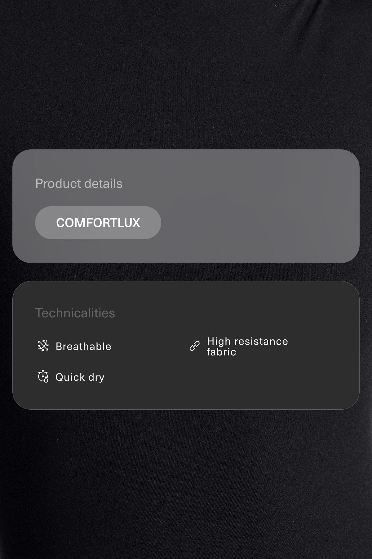 Comfortlux boat neck long jumpsuit — BLACK