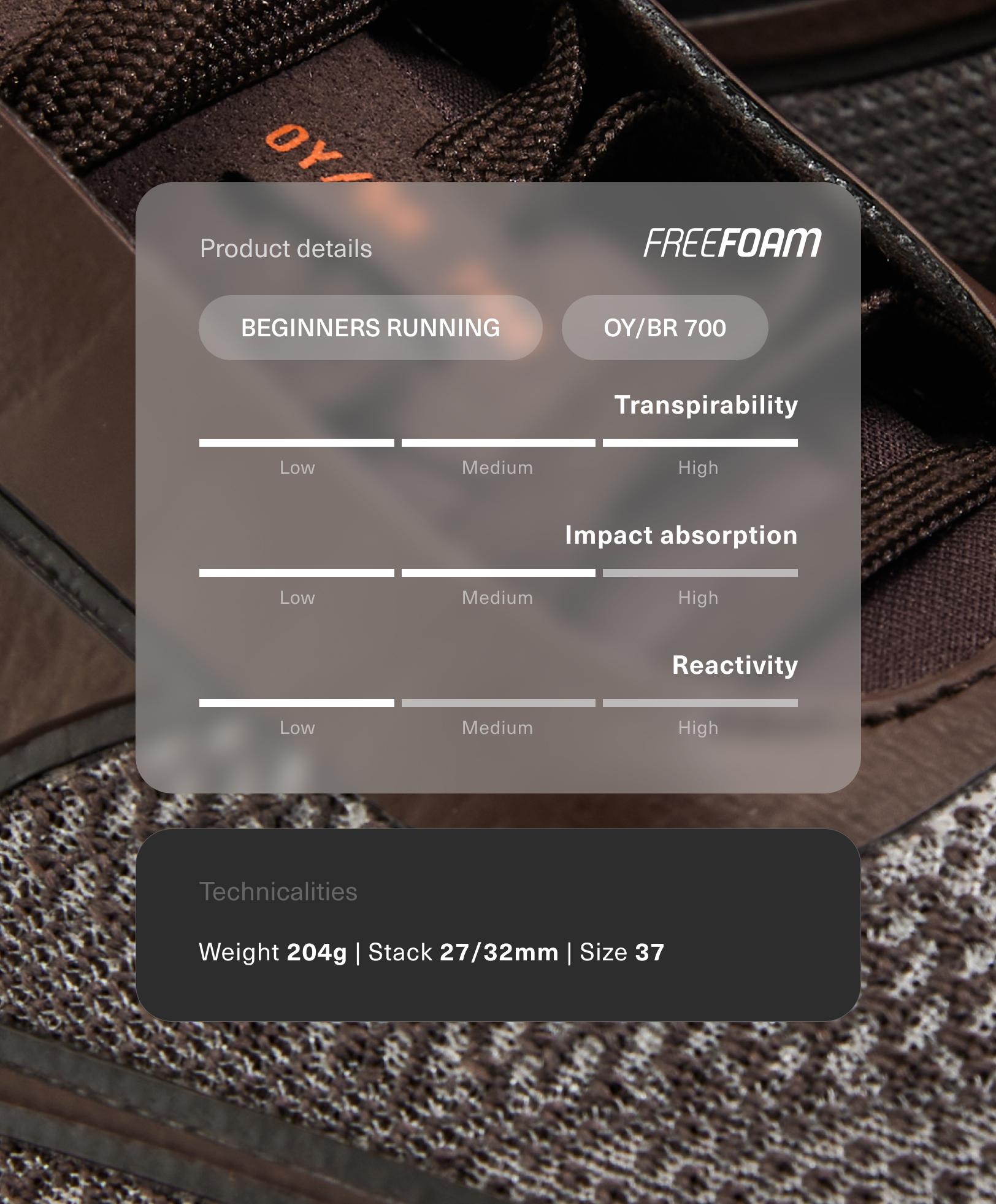 Running trainers OY/BR 700 Running trainers OY/BR 700