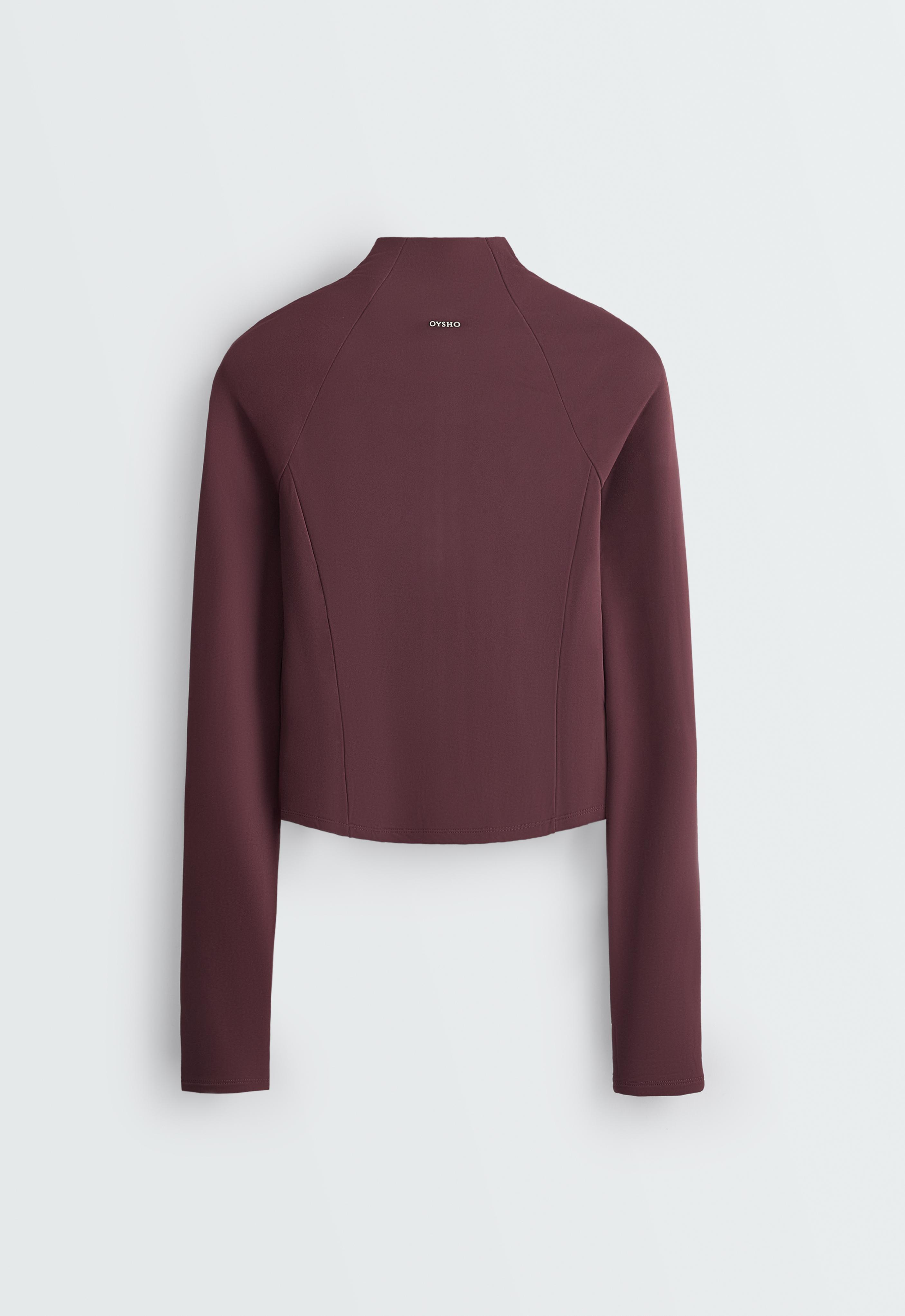Light warm technical jacket — PLUM
