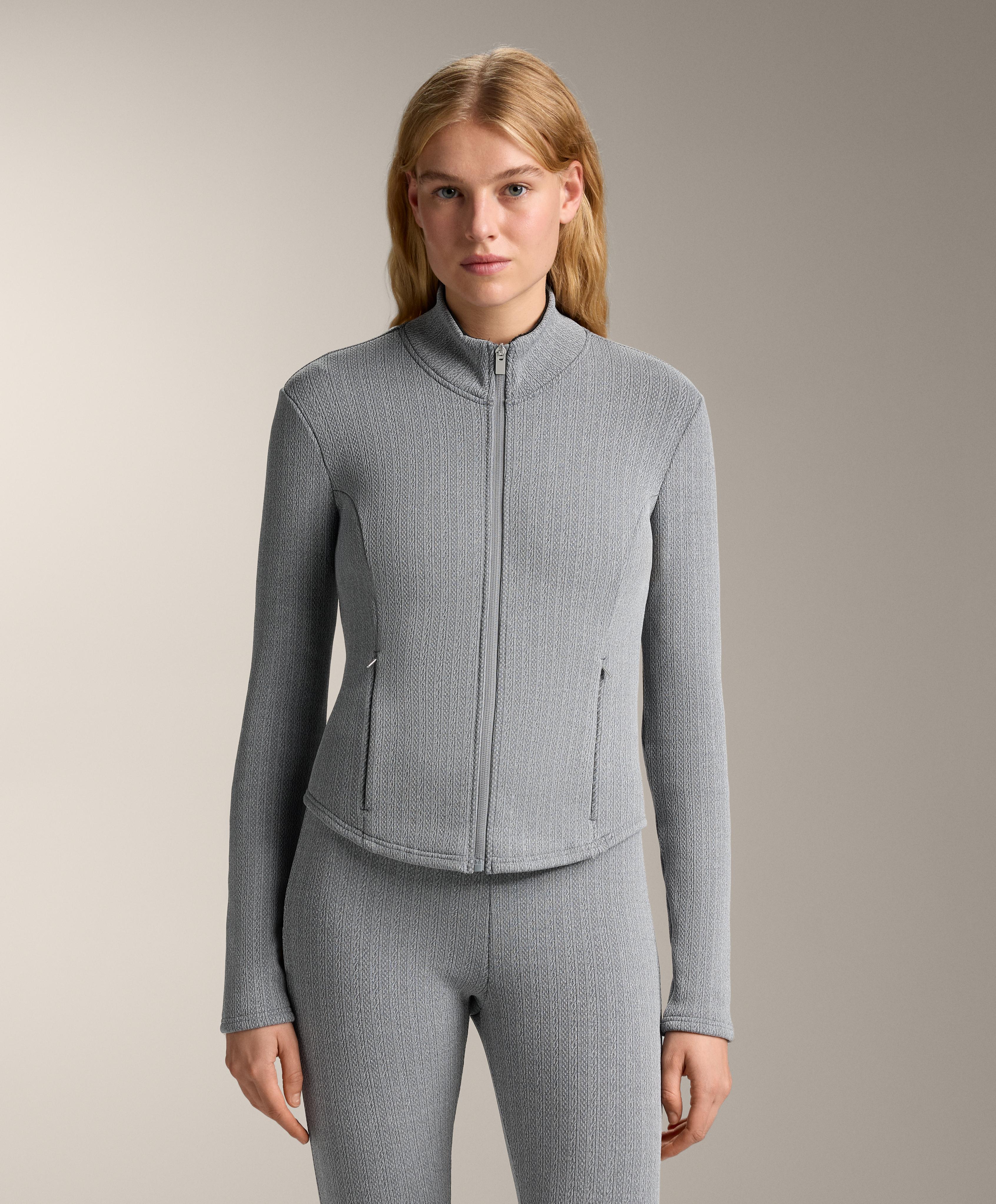 Chaqueta técnica larga trenzada super extra Warm Chaqueta técnica larga trenzada super extra Warm