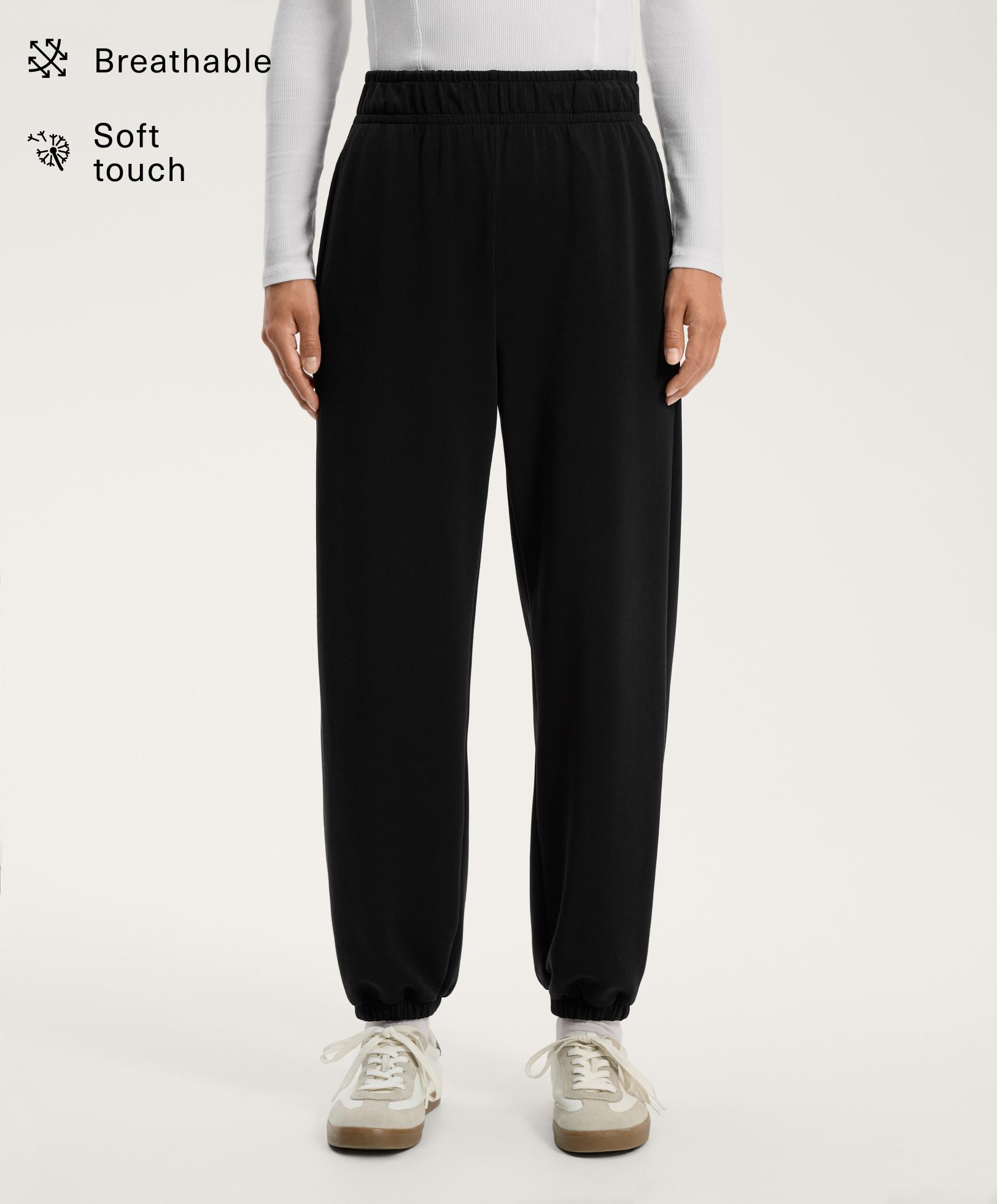 Pantalon jogger en modal au toucher doux