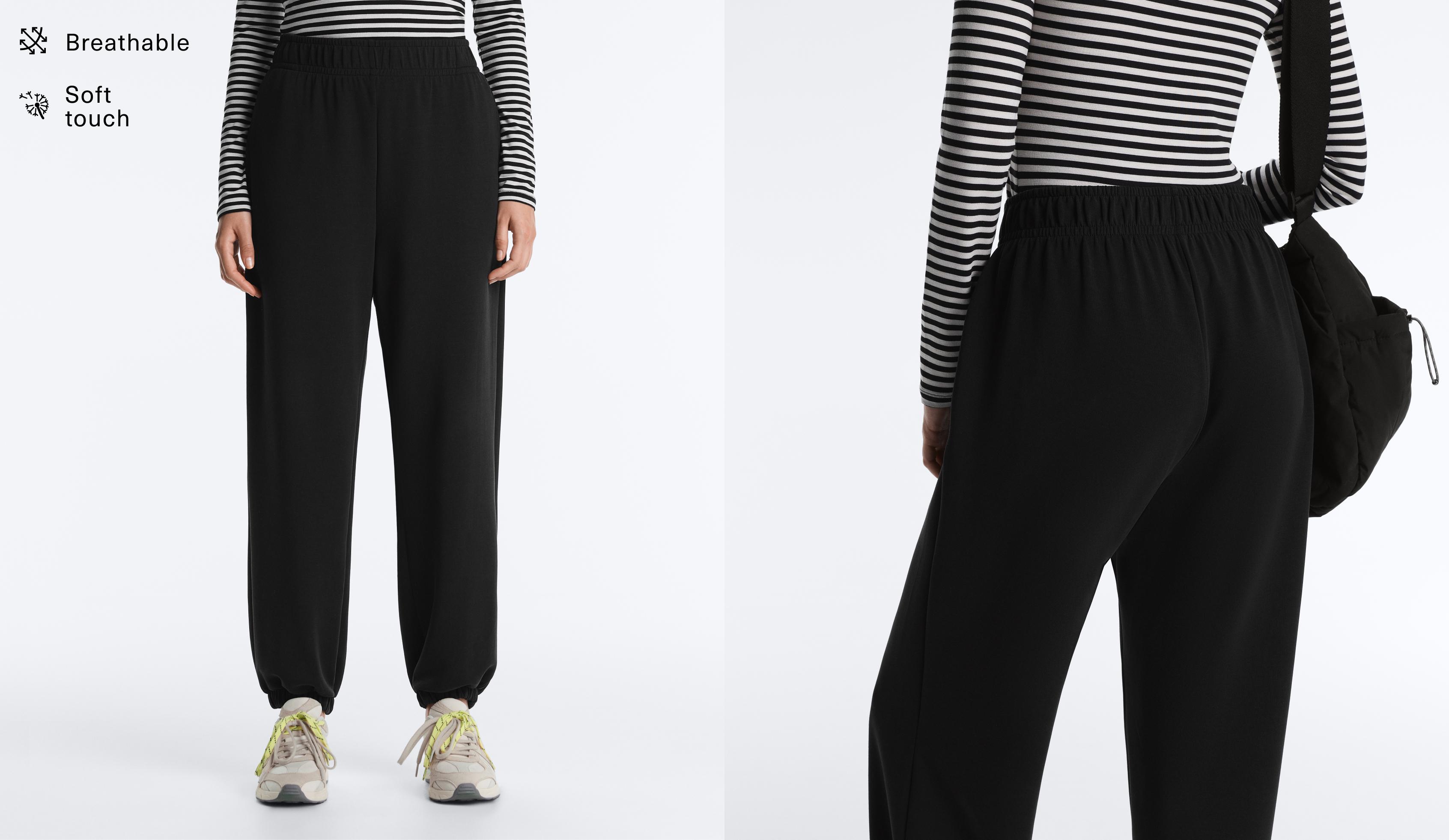 Pantalon jogger en modal au toucher doux