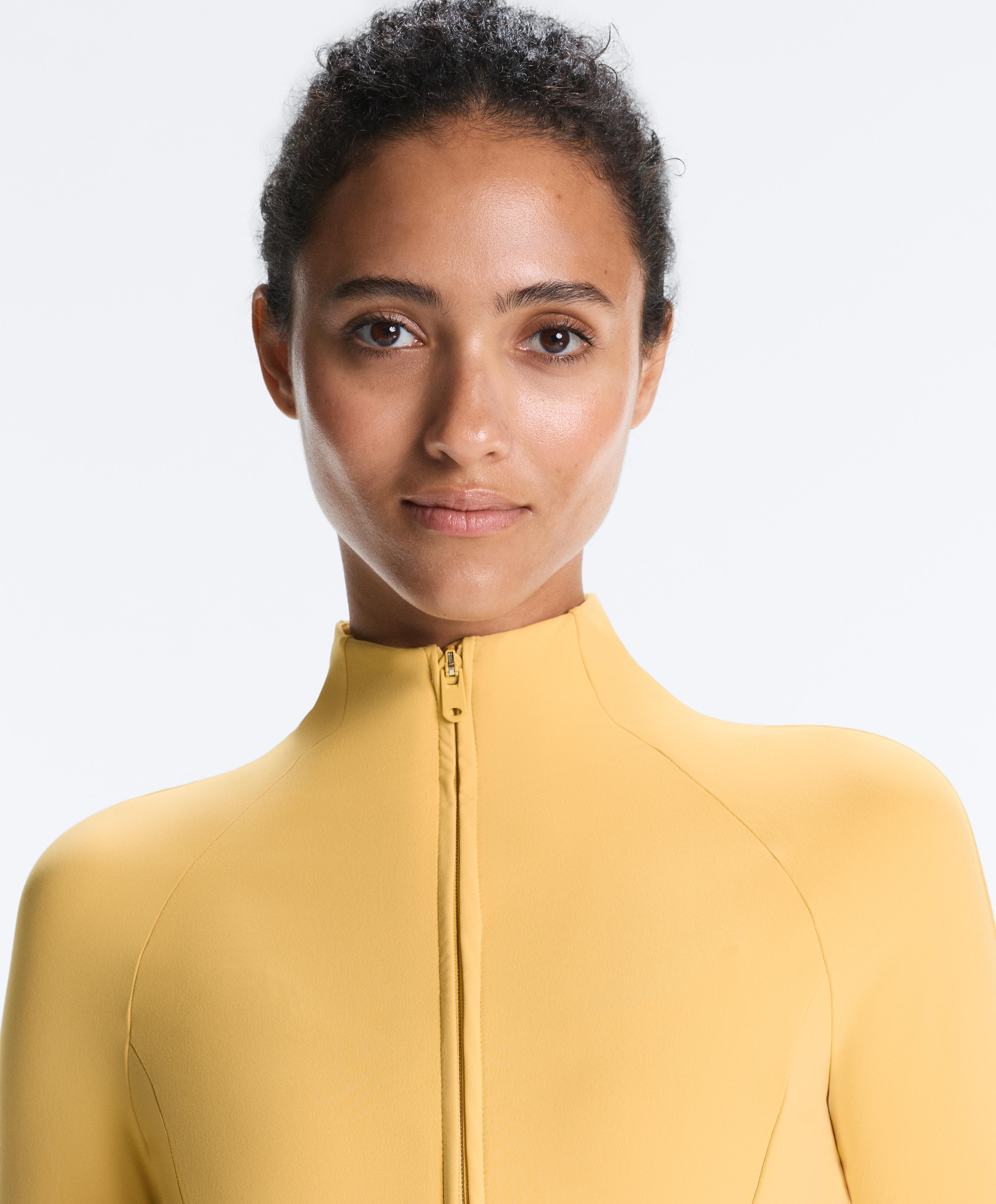 Light warm technical jacket — MID-YELLOW