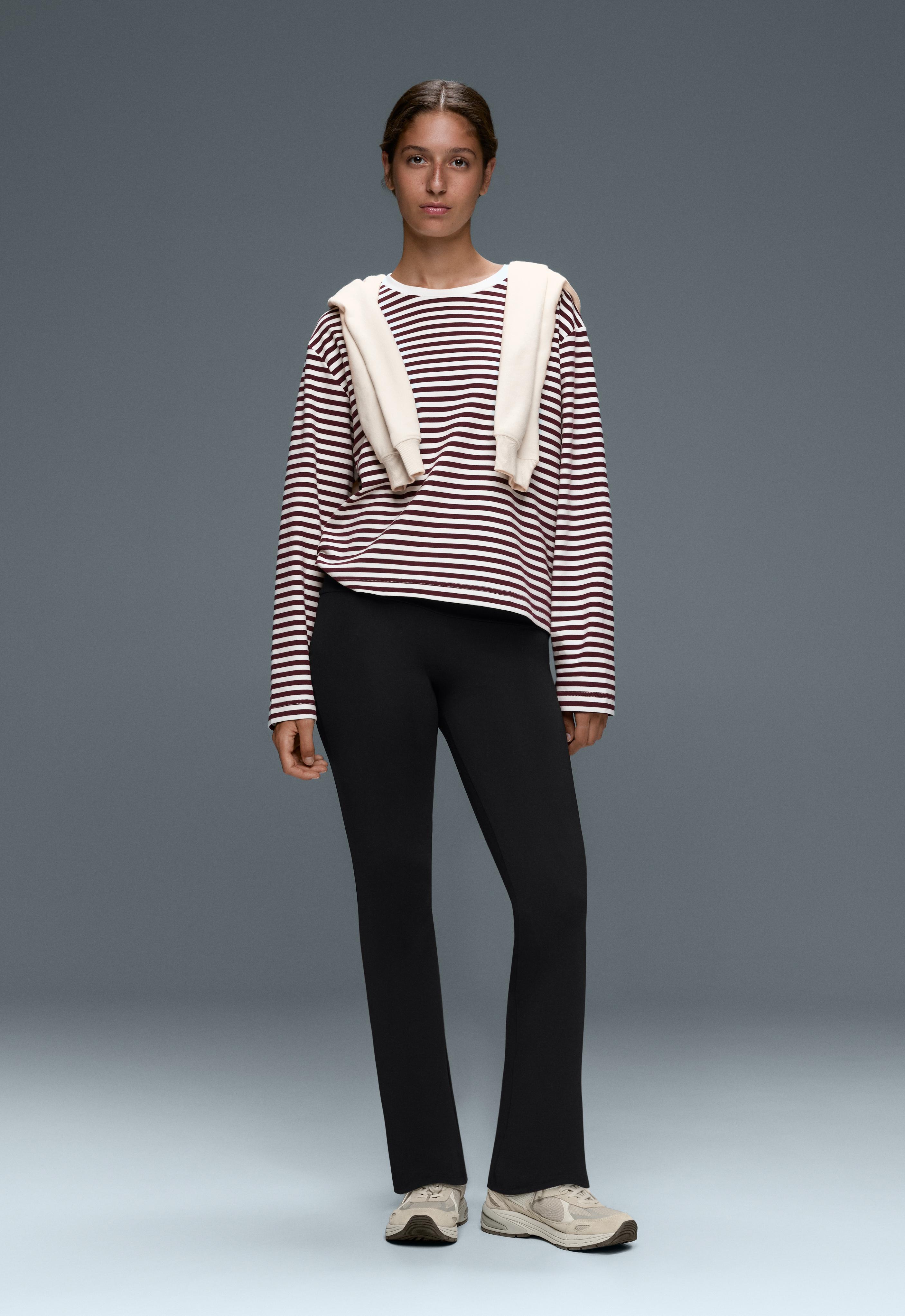 Pantalón flare high rise Comfortlux