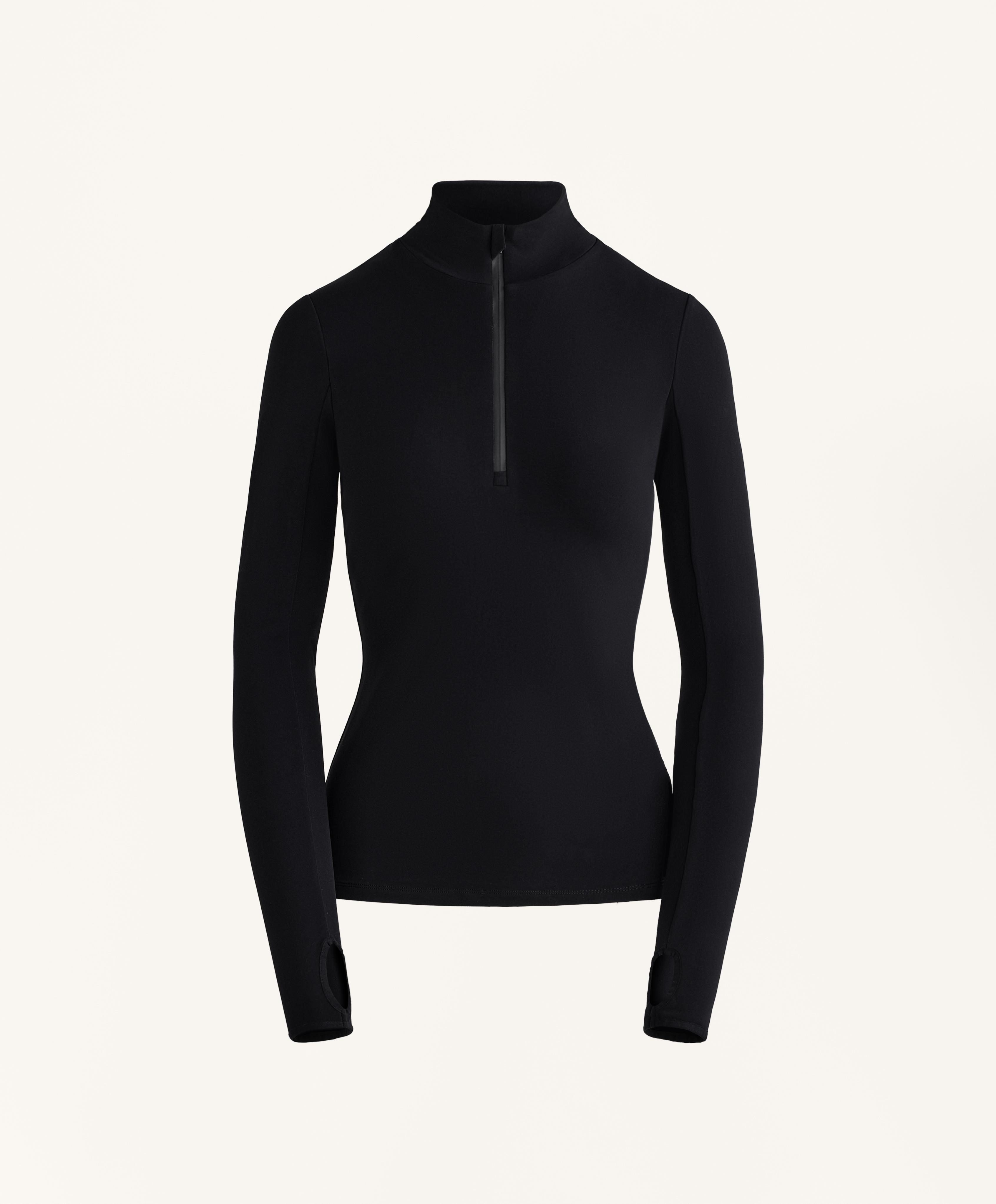 Half-zip base layer T-shirt Half-zip base layer T-shirt