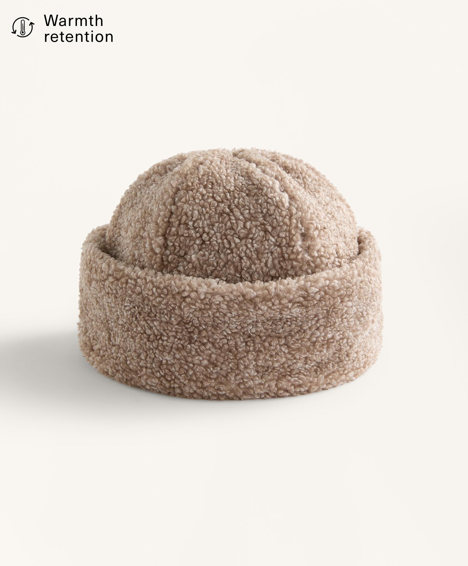 Bonnet imitation peau de mouton