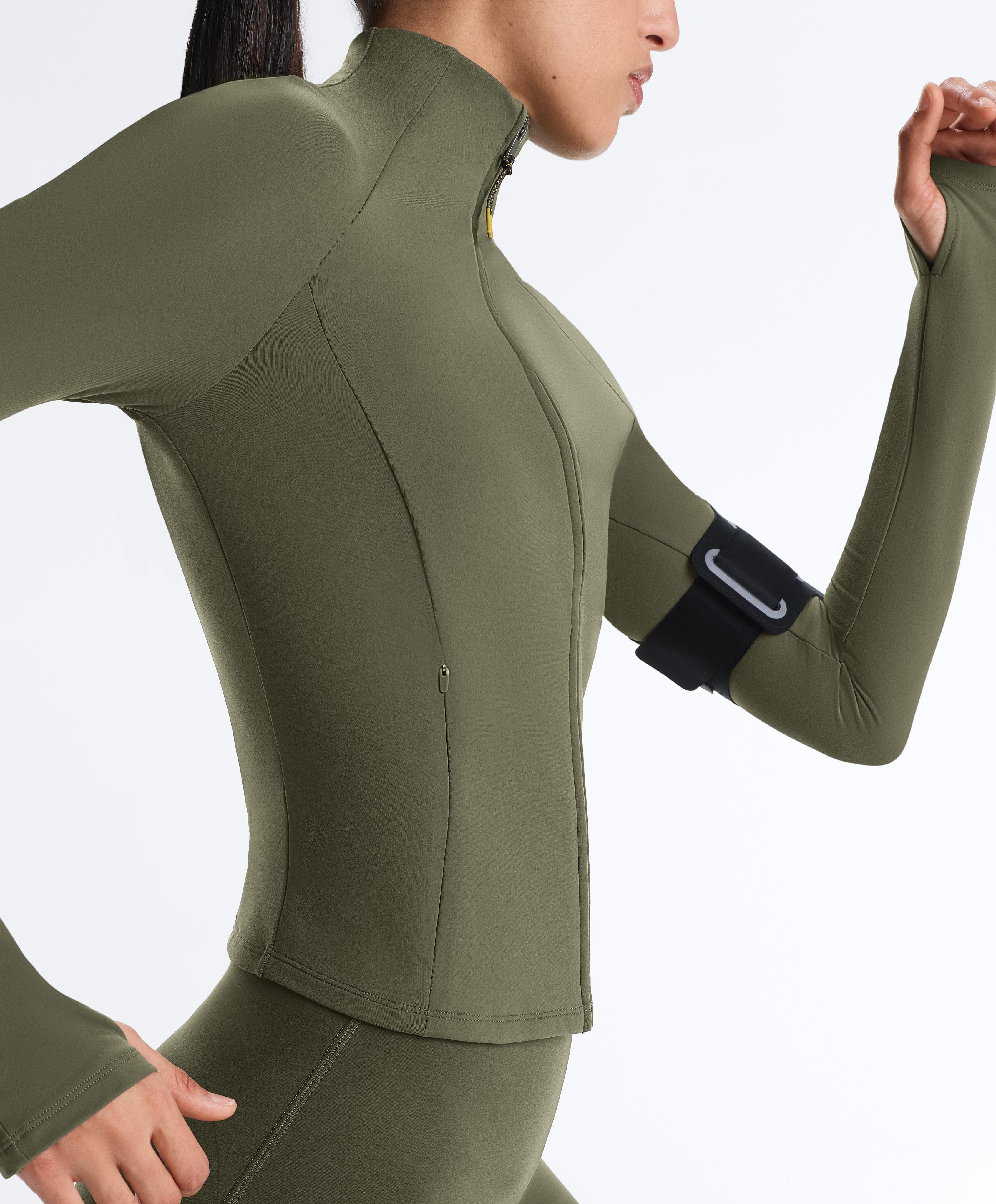 Light warm technical jacket — KHAKI