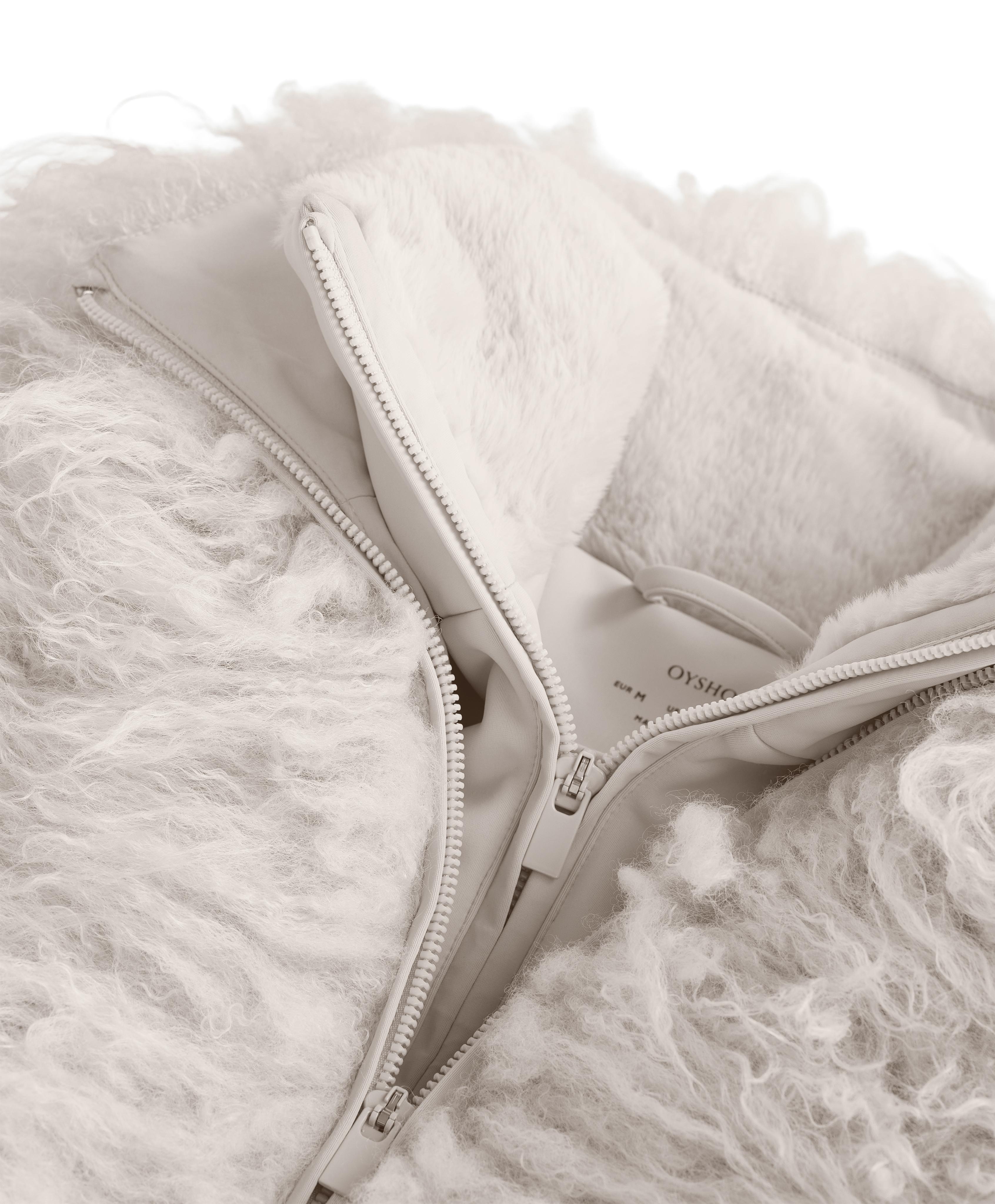 Water-resistant 2-in-1 removable flare stretch SKI jumpsuit — PALE MINK