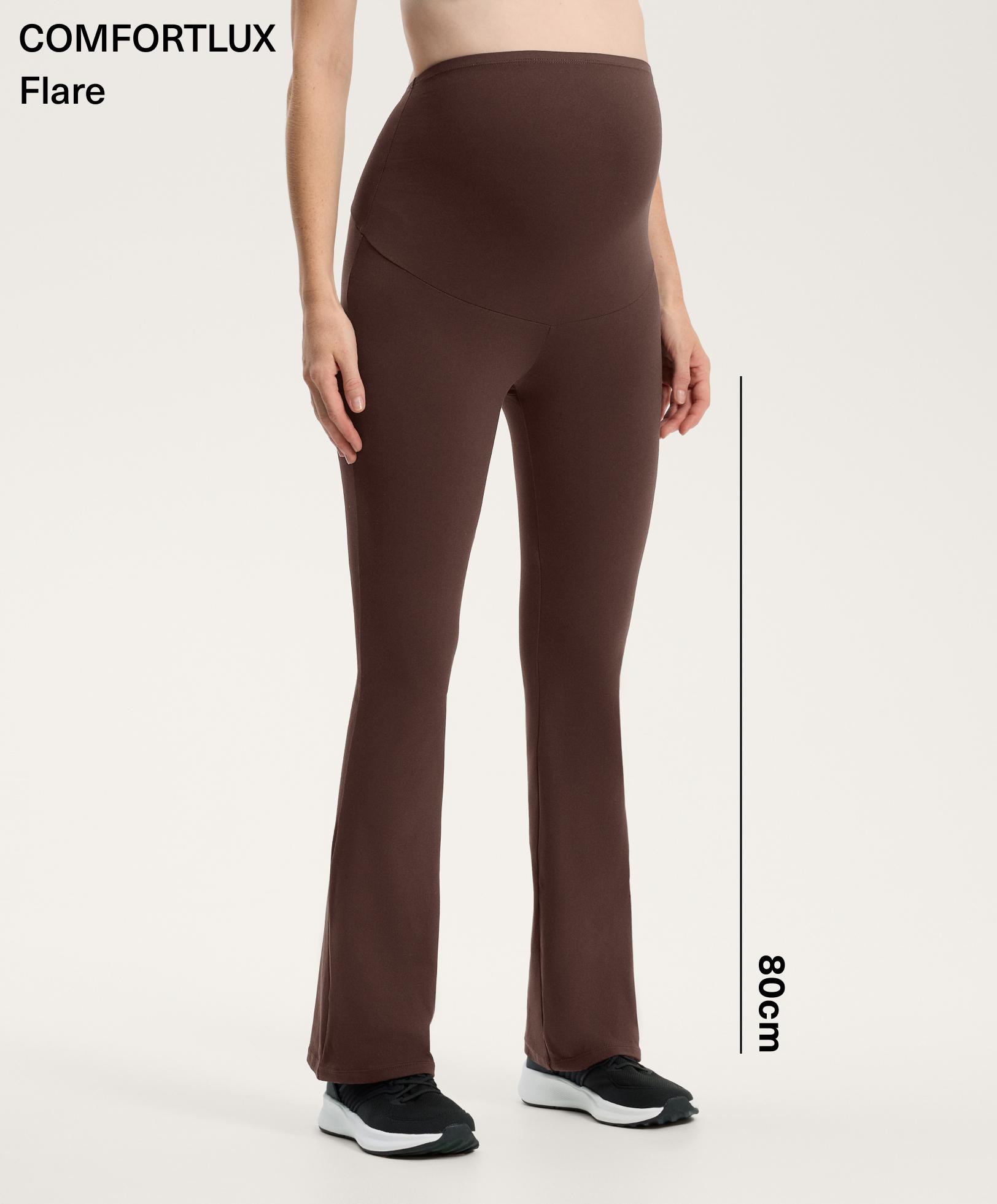 Maternity comfortlux 80cm flare trousers