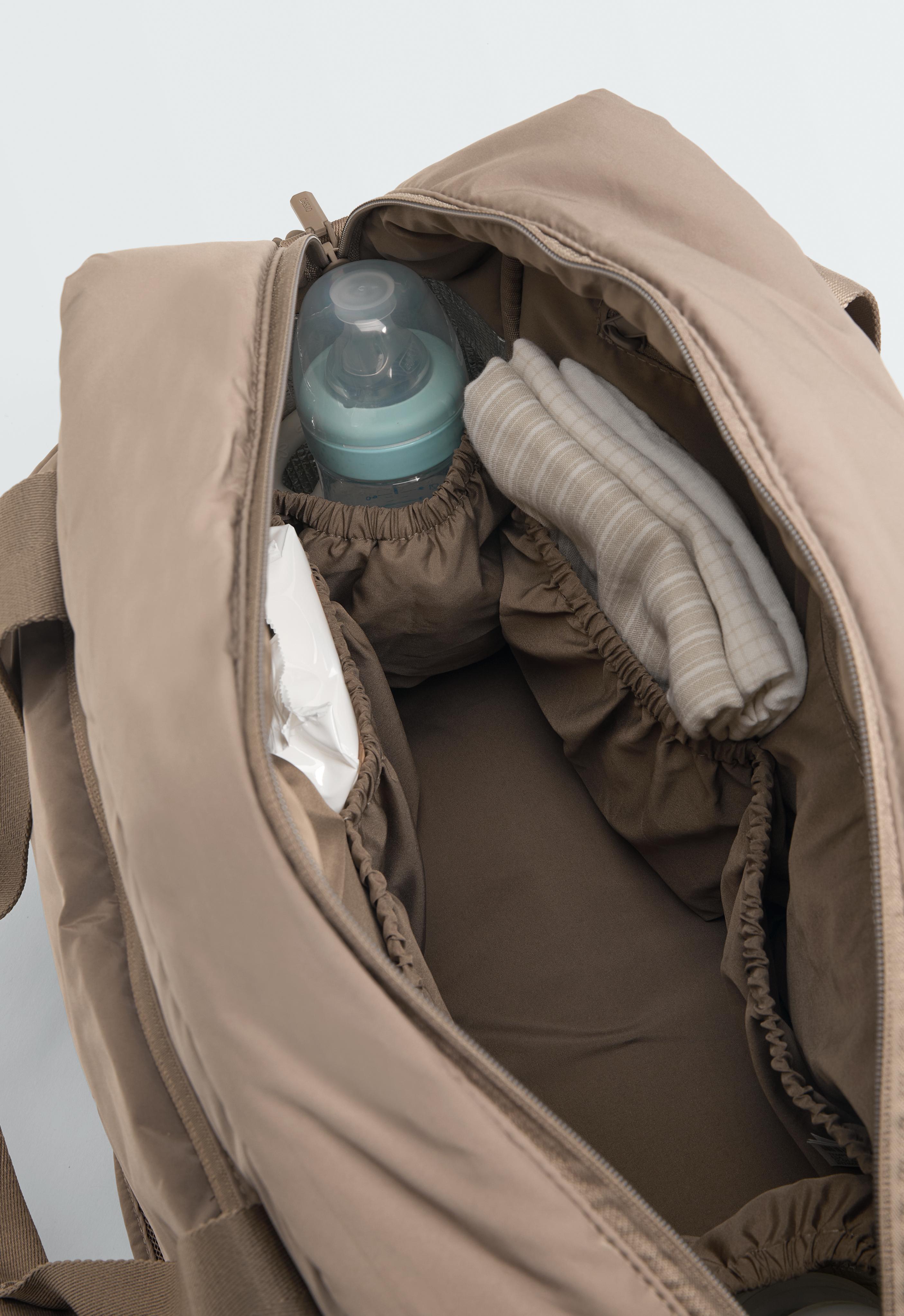 Maxi maternity bag — TOASTED BROWN