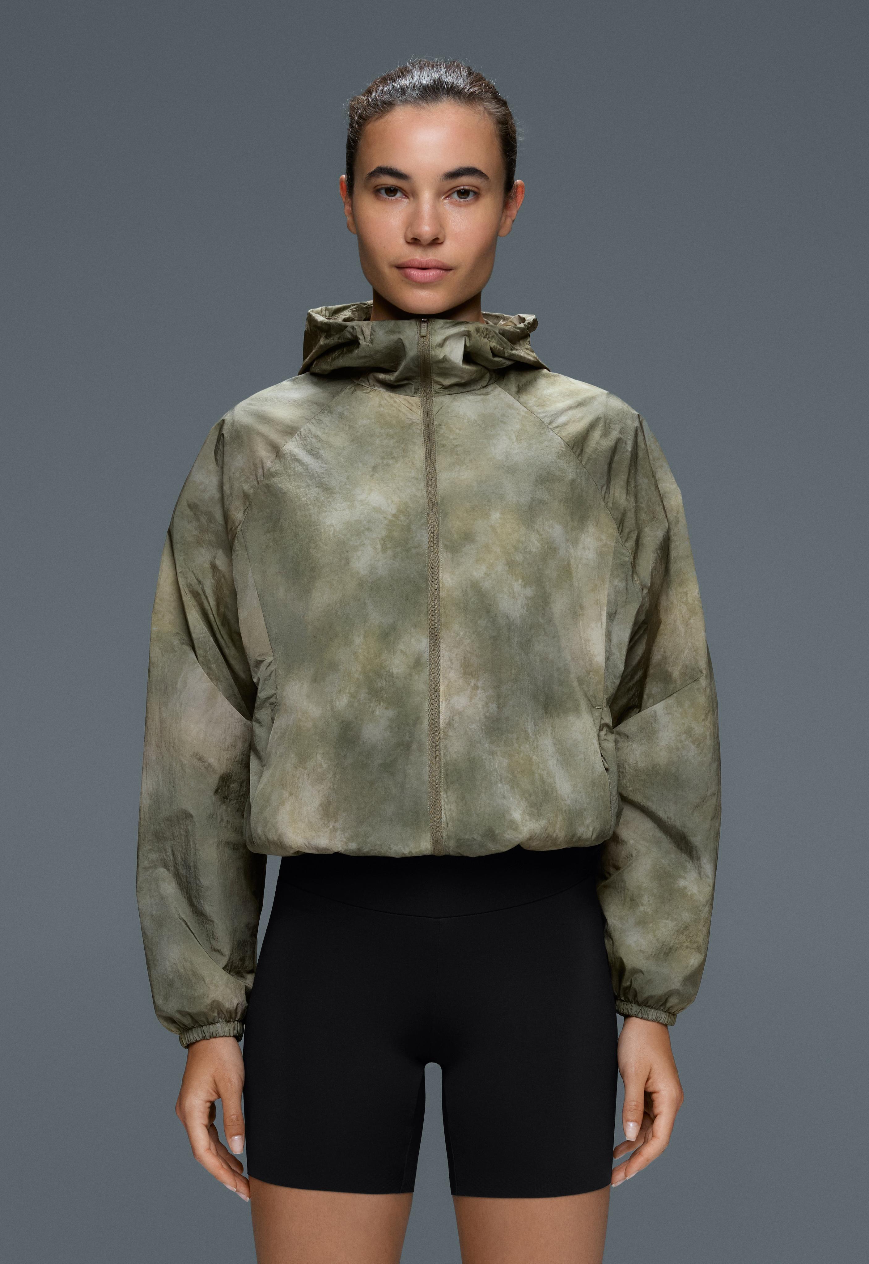 Printed track jacket