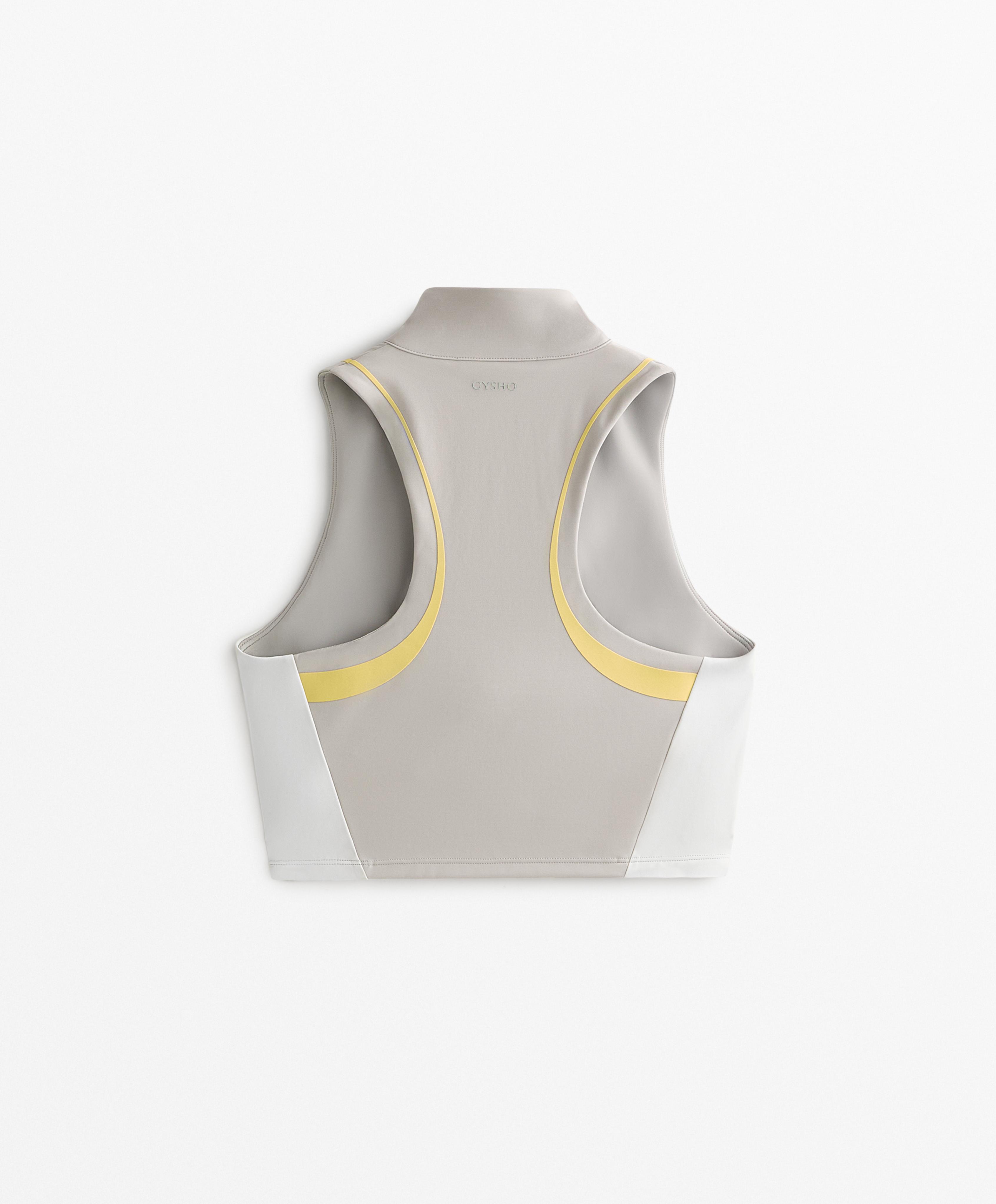 Compressive block tank top