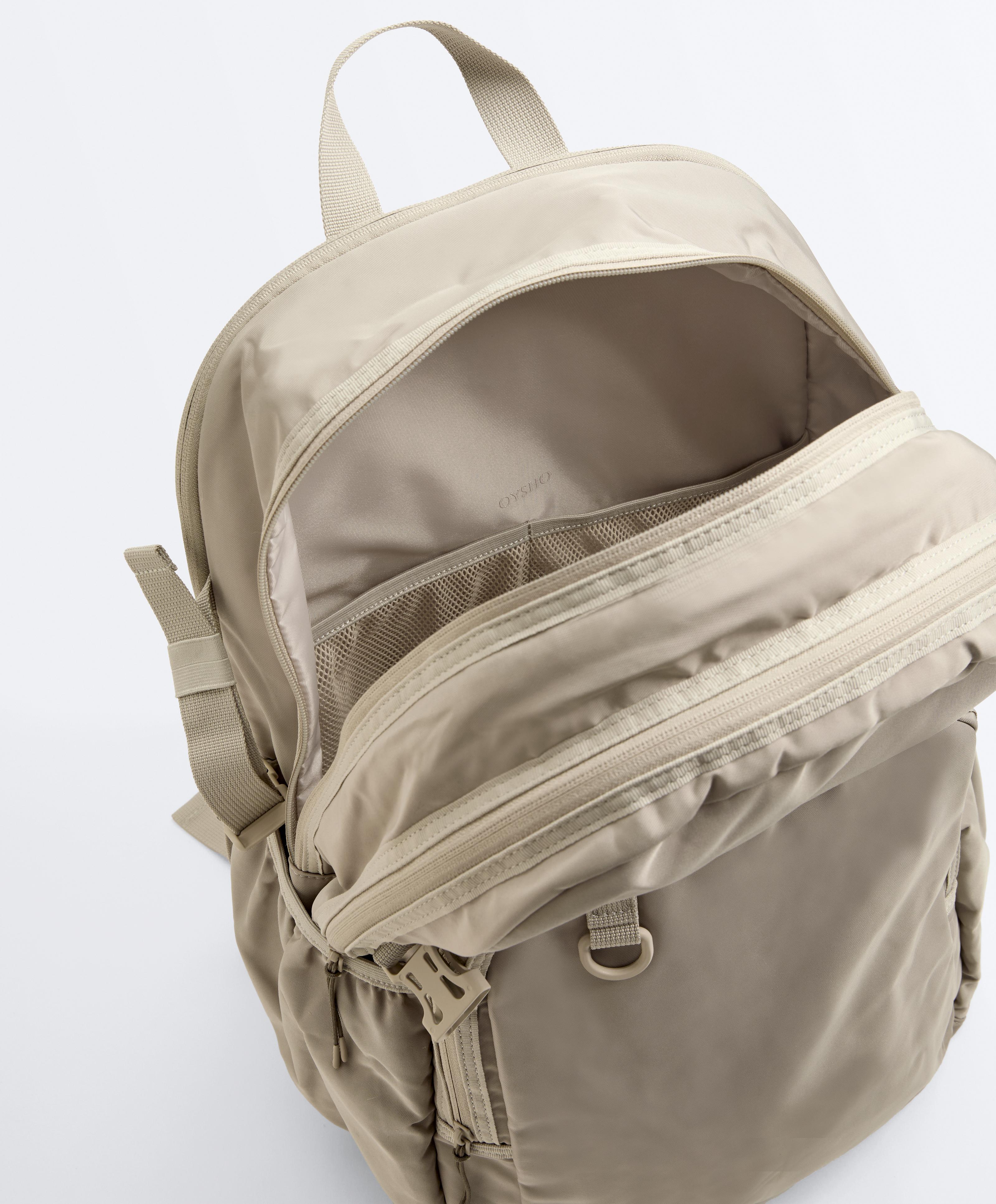 Maxi technical backpack — MINK