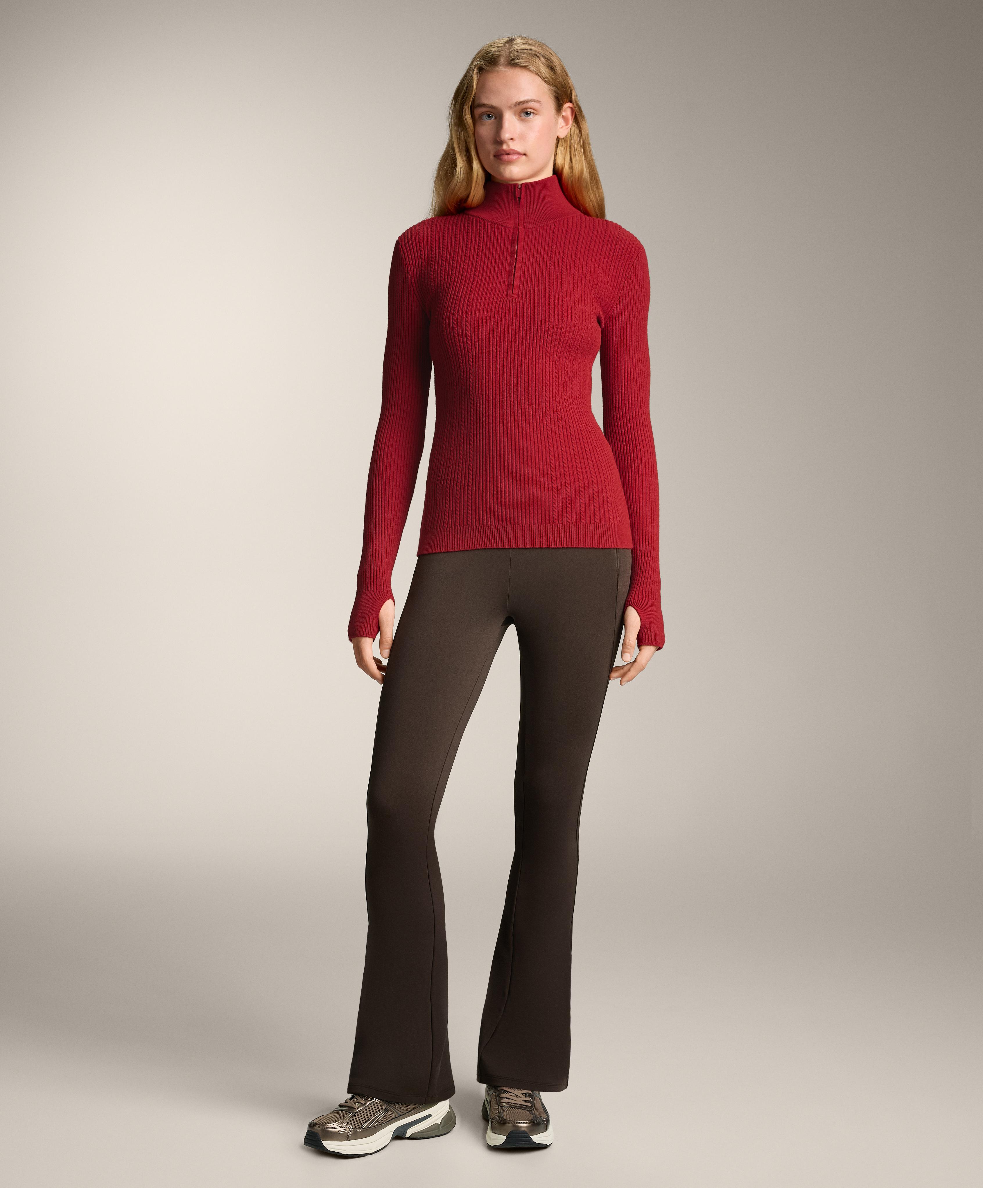 Cable knit thermal base layer T-shirt - Sale Cable knit thermal base layer T-shirt - Sale