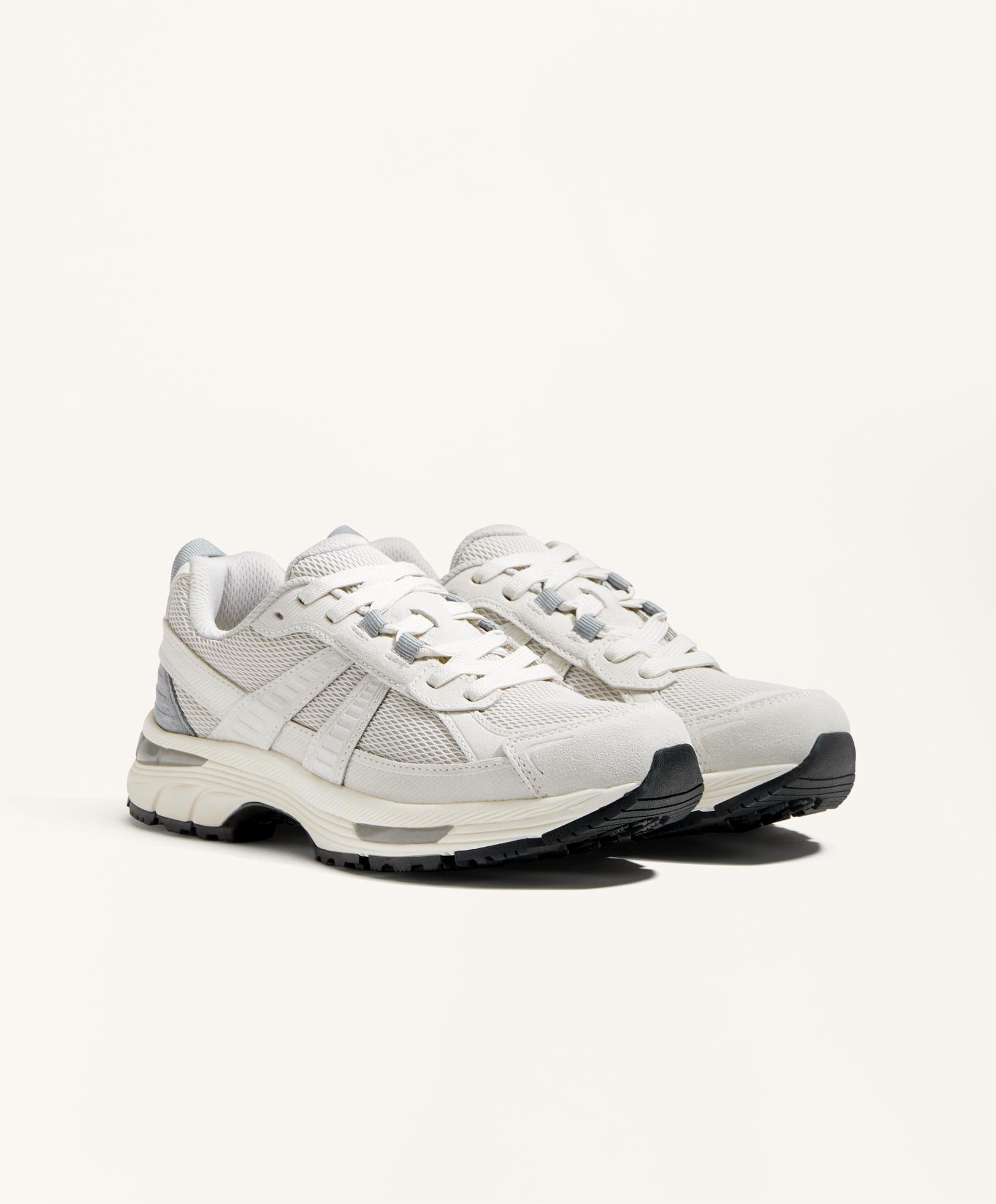 Tenis de gamuza estilo running - Rebajas