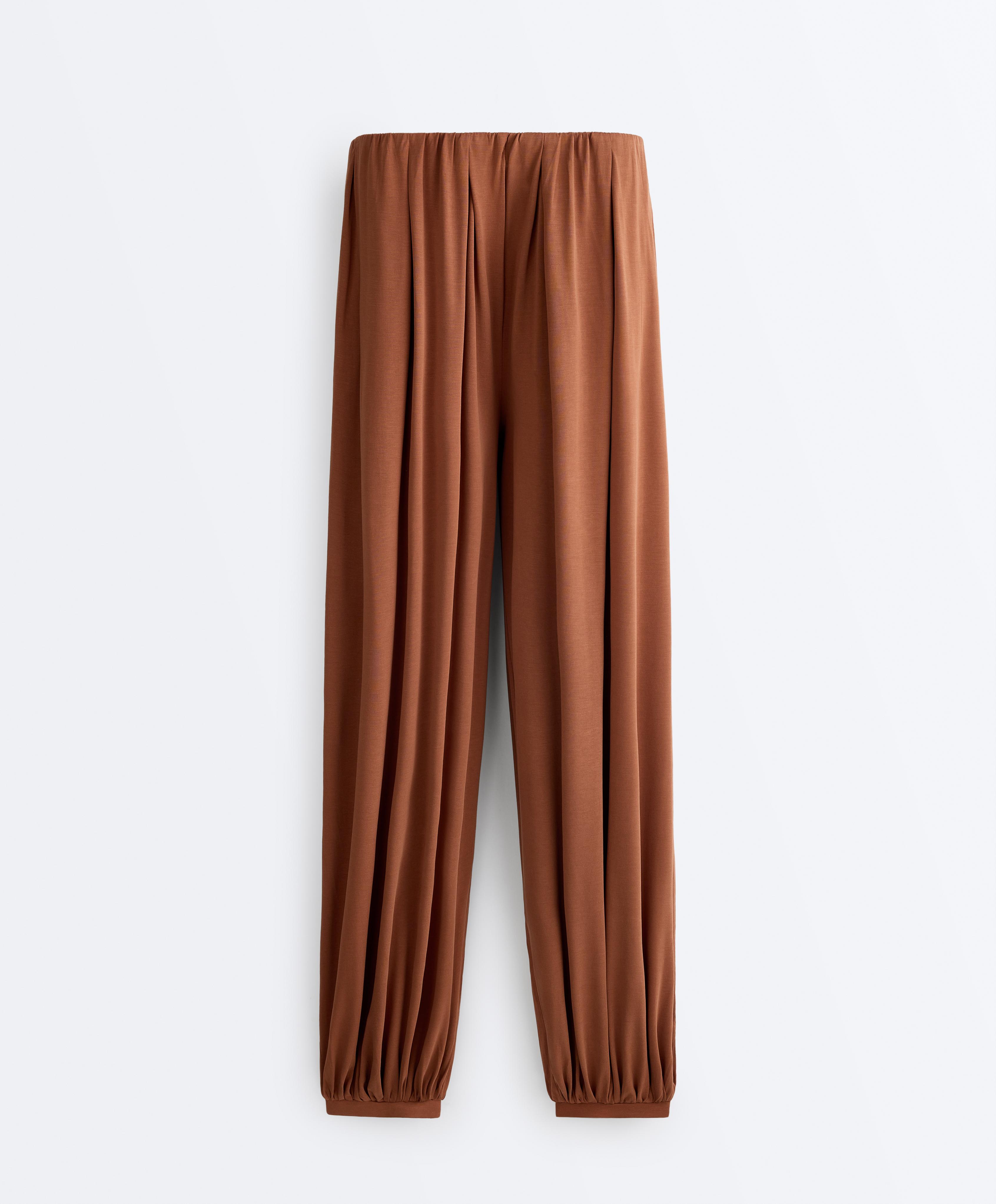 Modal blend Balloon trousers Modal blend Balloon trousers