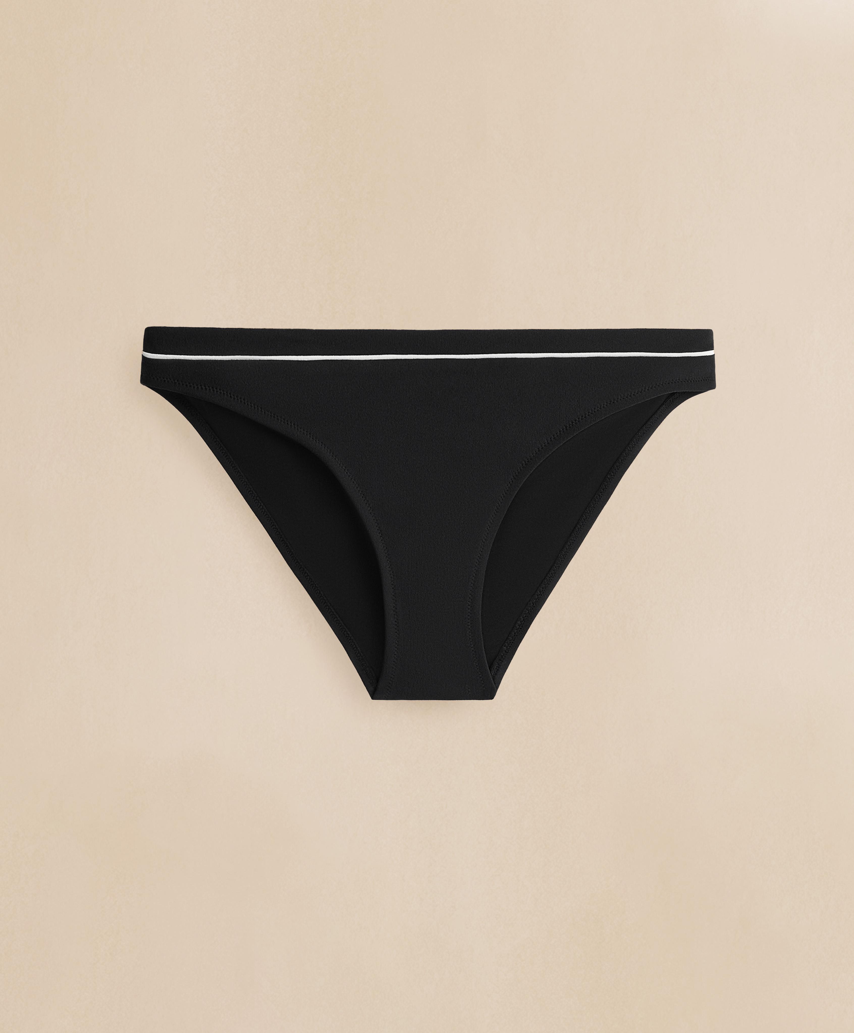 Classic bikini briefs with piping