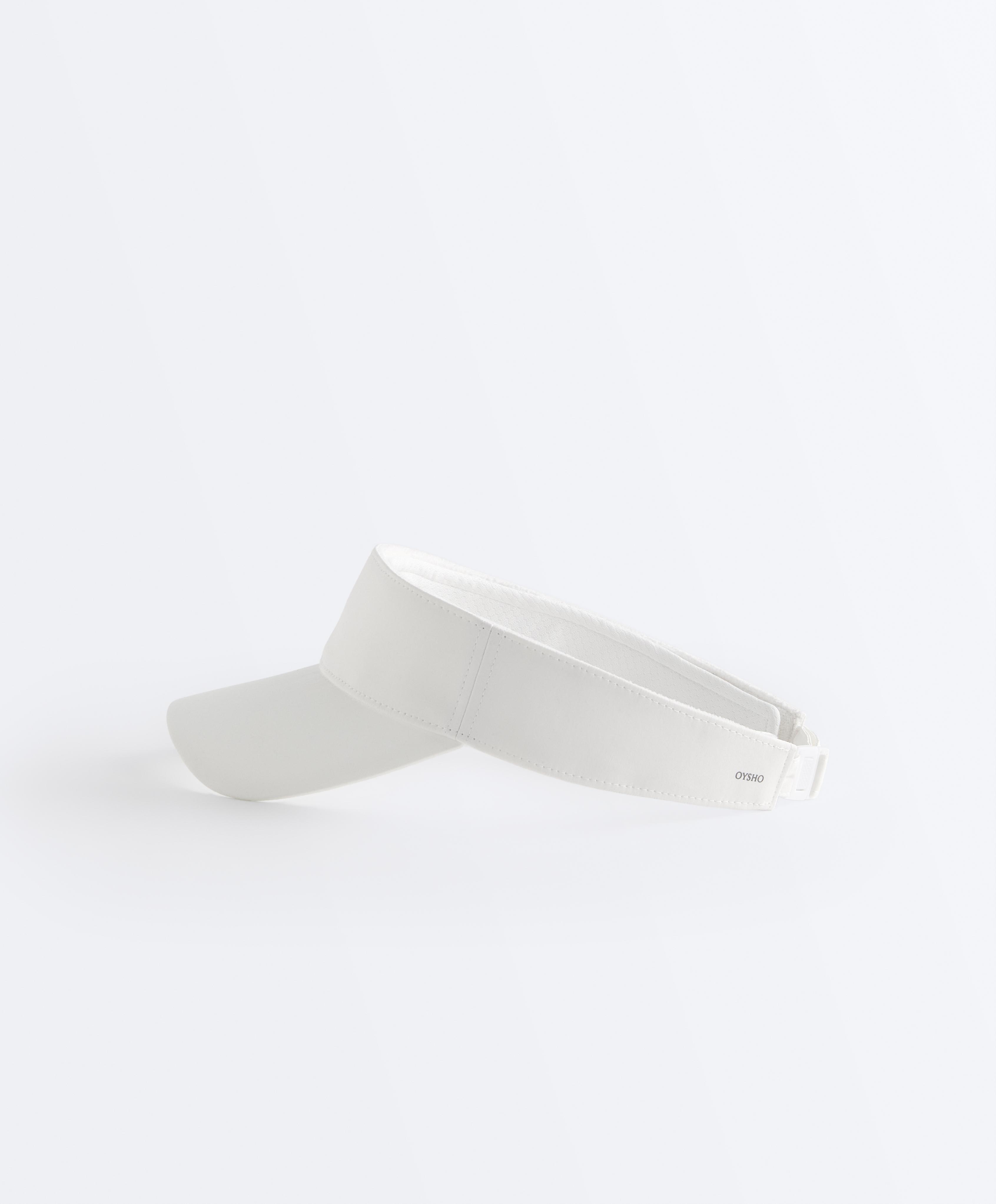 Sports visor — WHITE