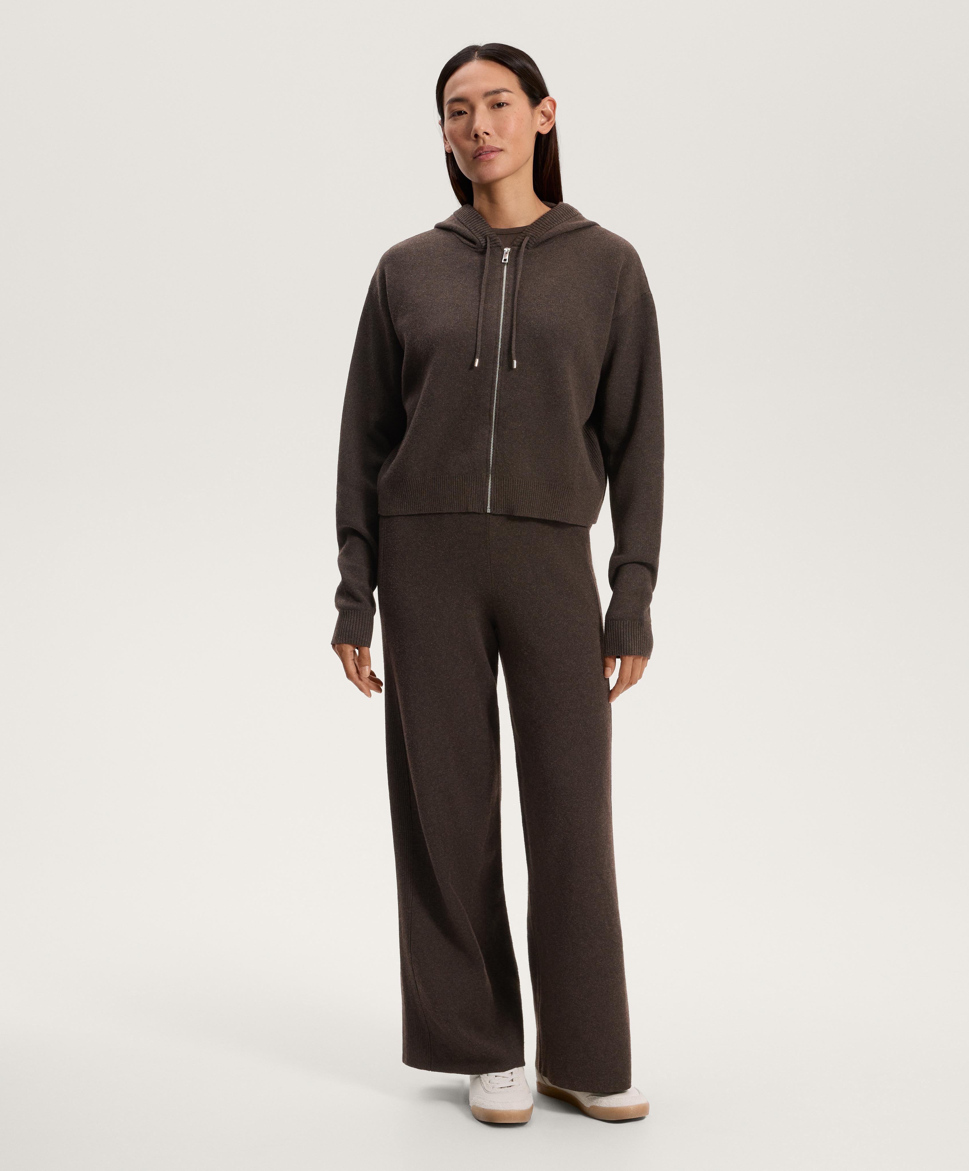 Hooded knit jacket Hooded knit jacket