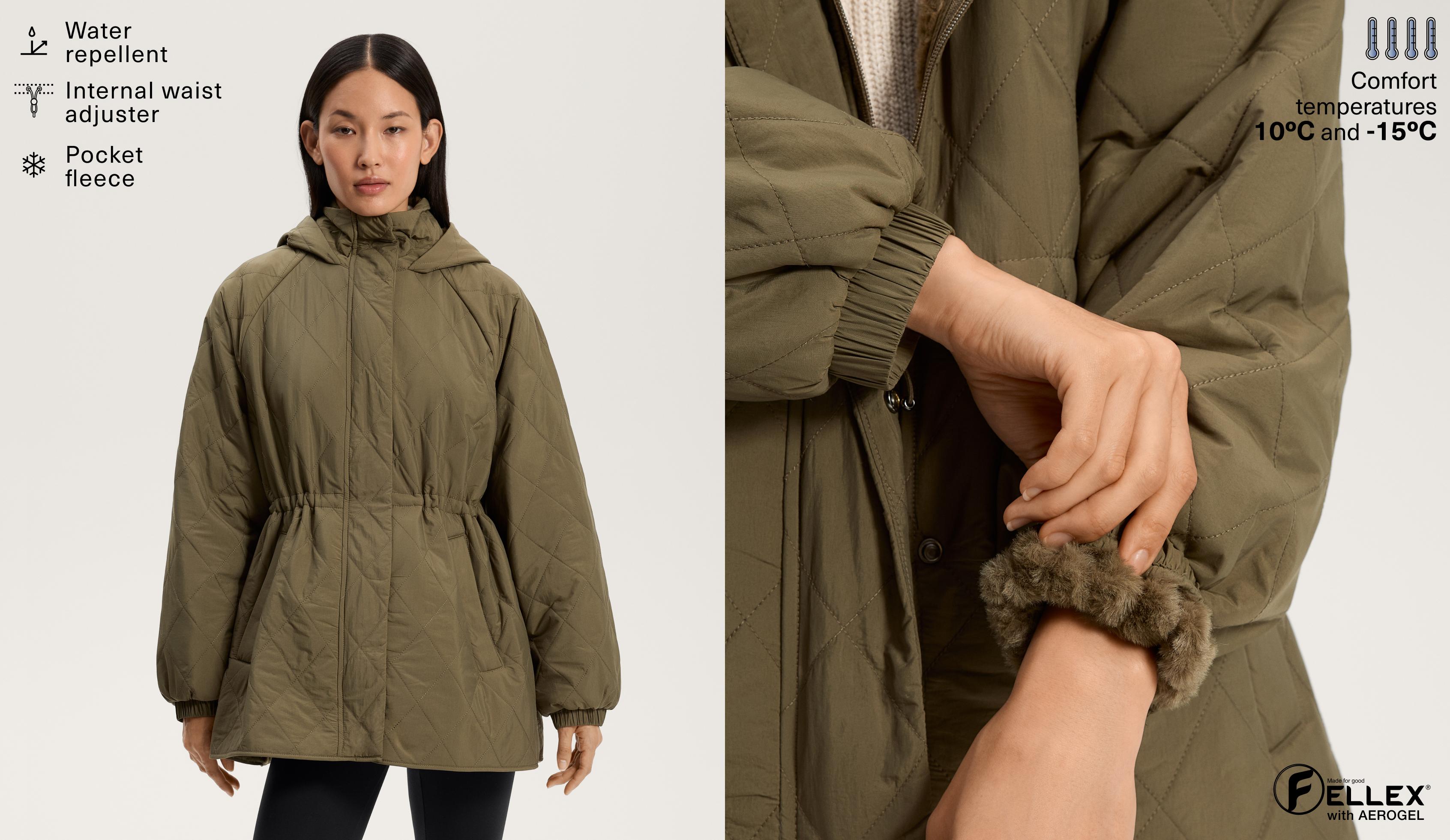 FELLEX® AEROGEL long padded jacket - Sale