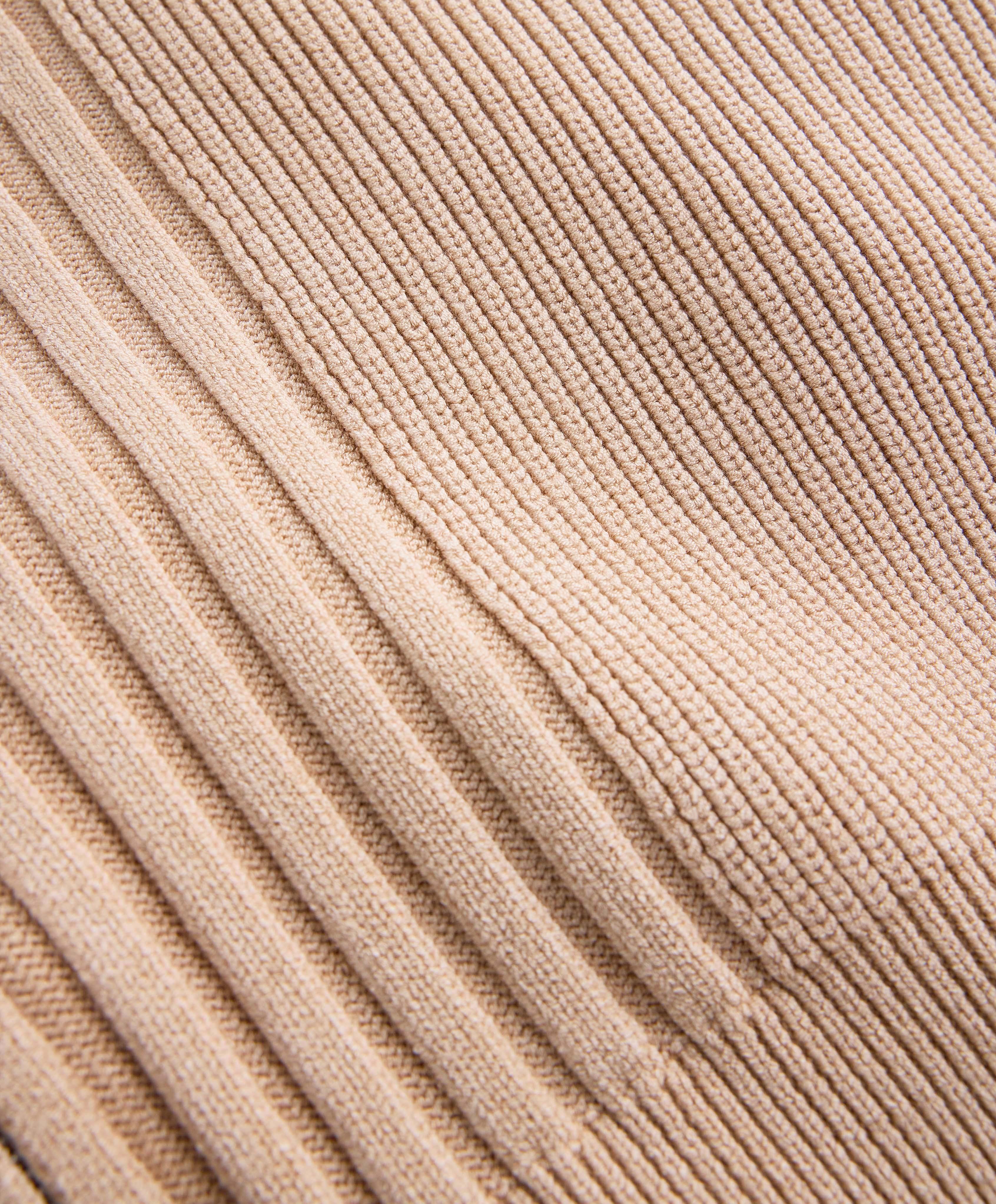 Ribbed knit jacket — PRALINE