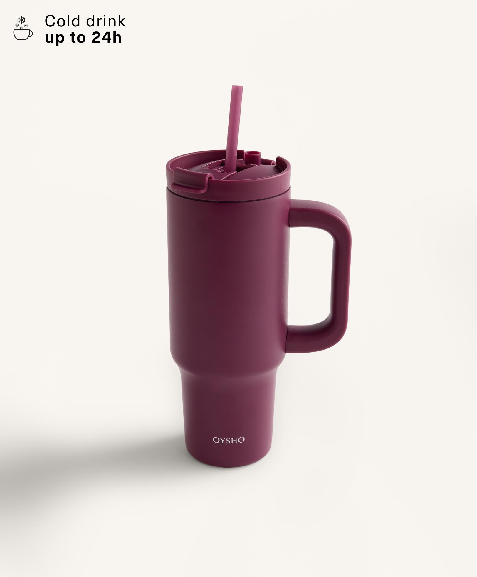 قنينة كوب مع مقبض