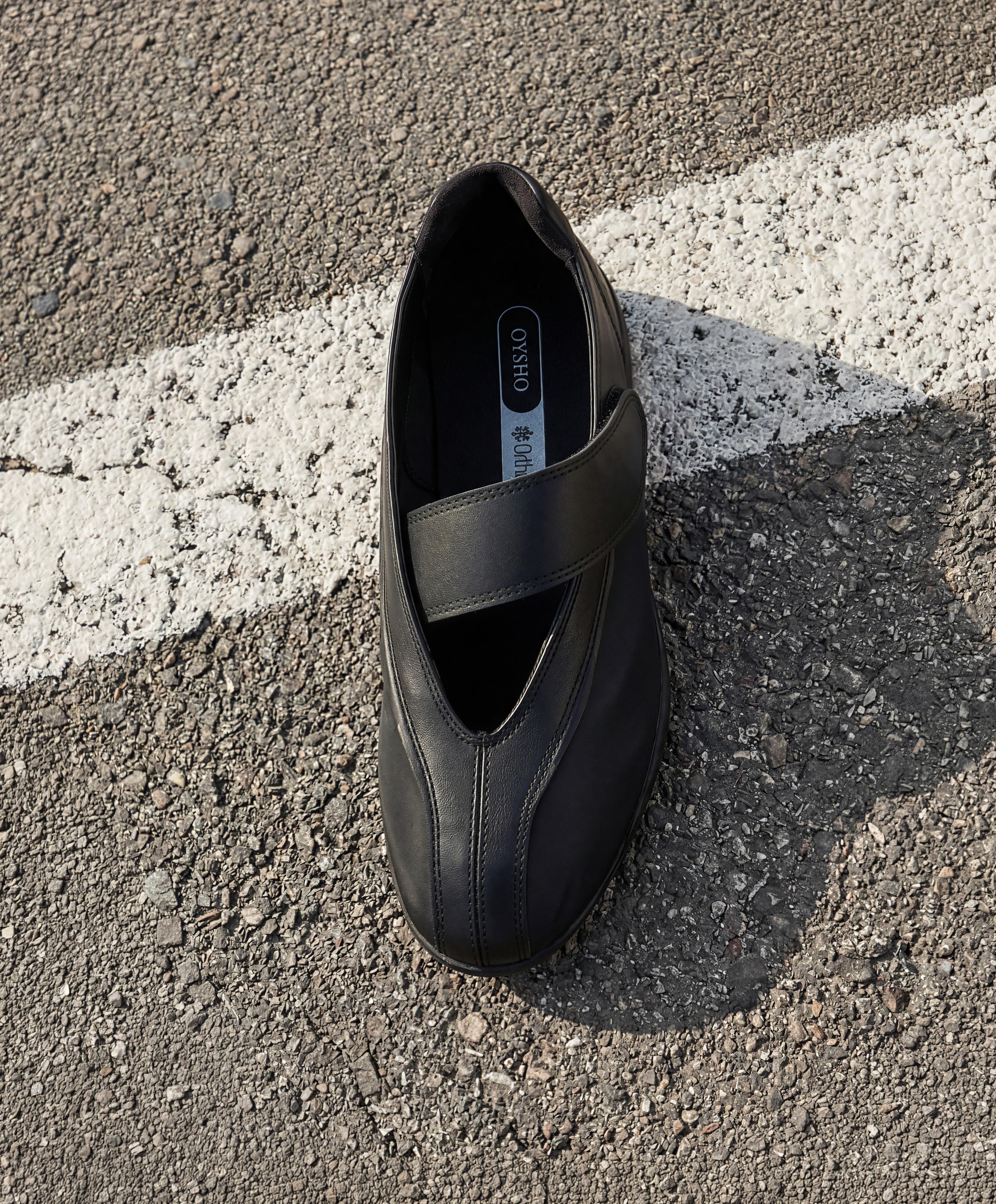Sport ballet flat — BLACK