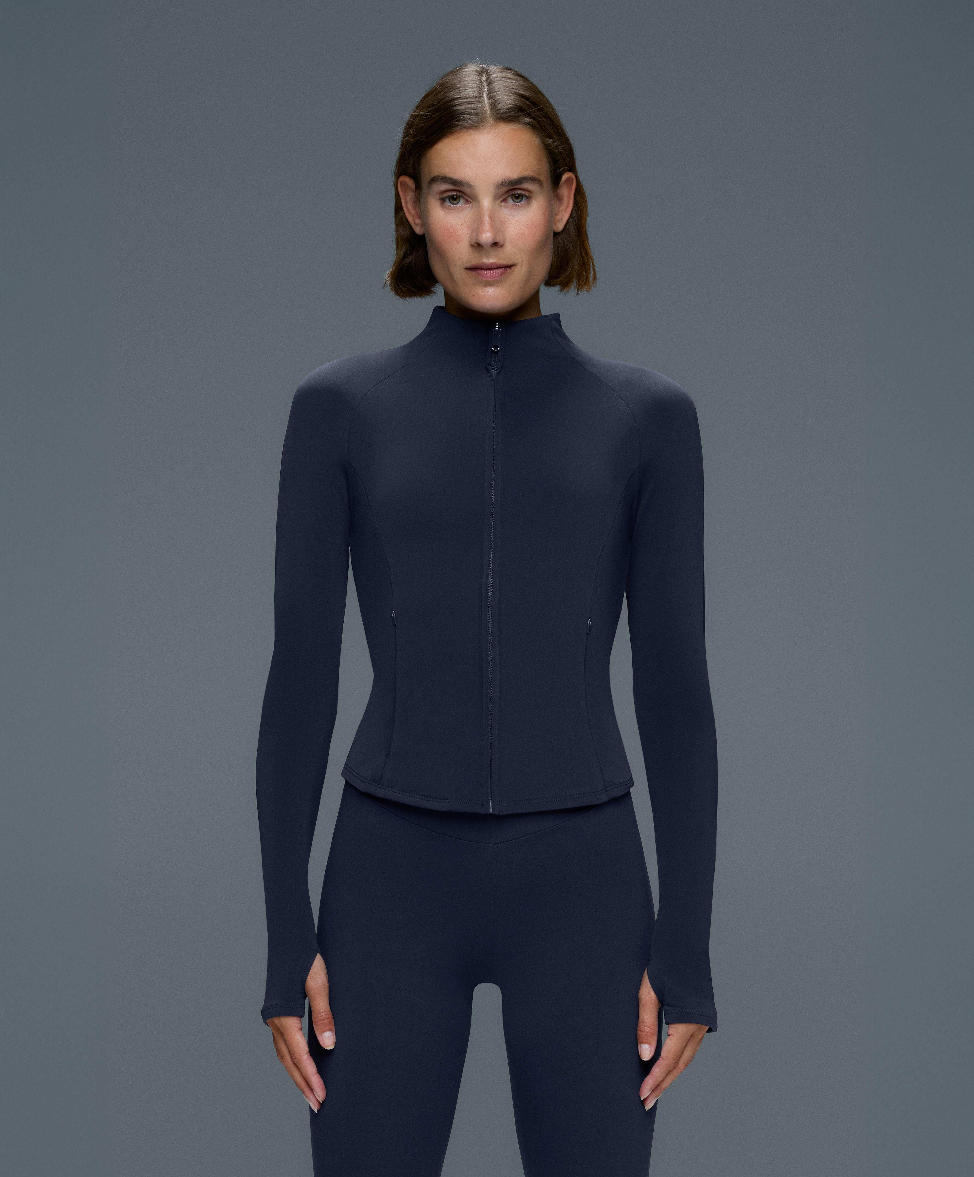 Light warm technical jacket — NAVY BLUE
