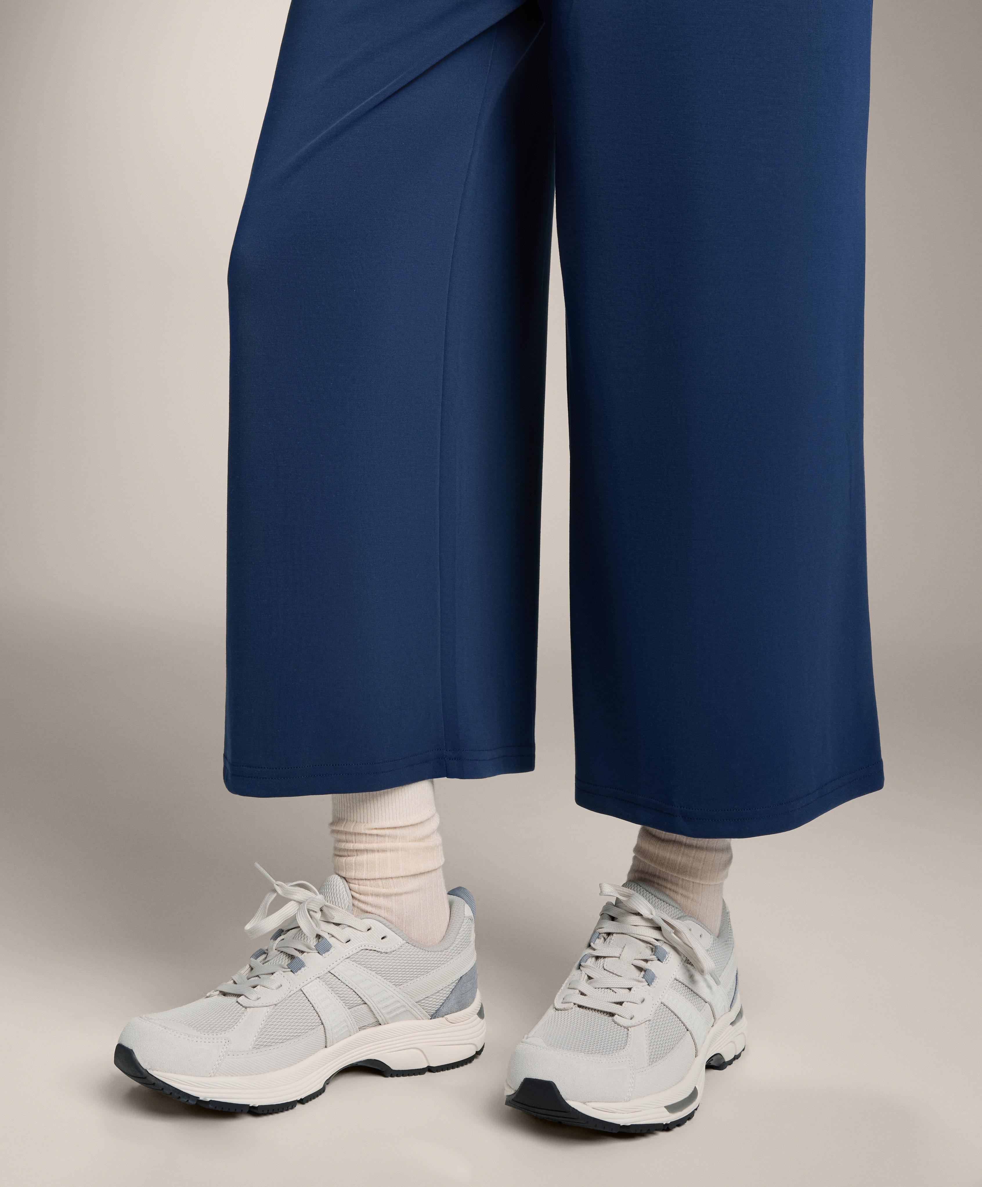 Weite Cropped-Hose mit weichem Modal - Sale Weite Cropped-Hose mit weichem Modal - Sale