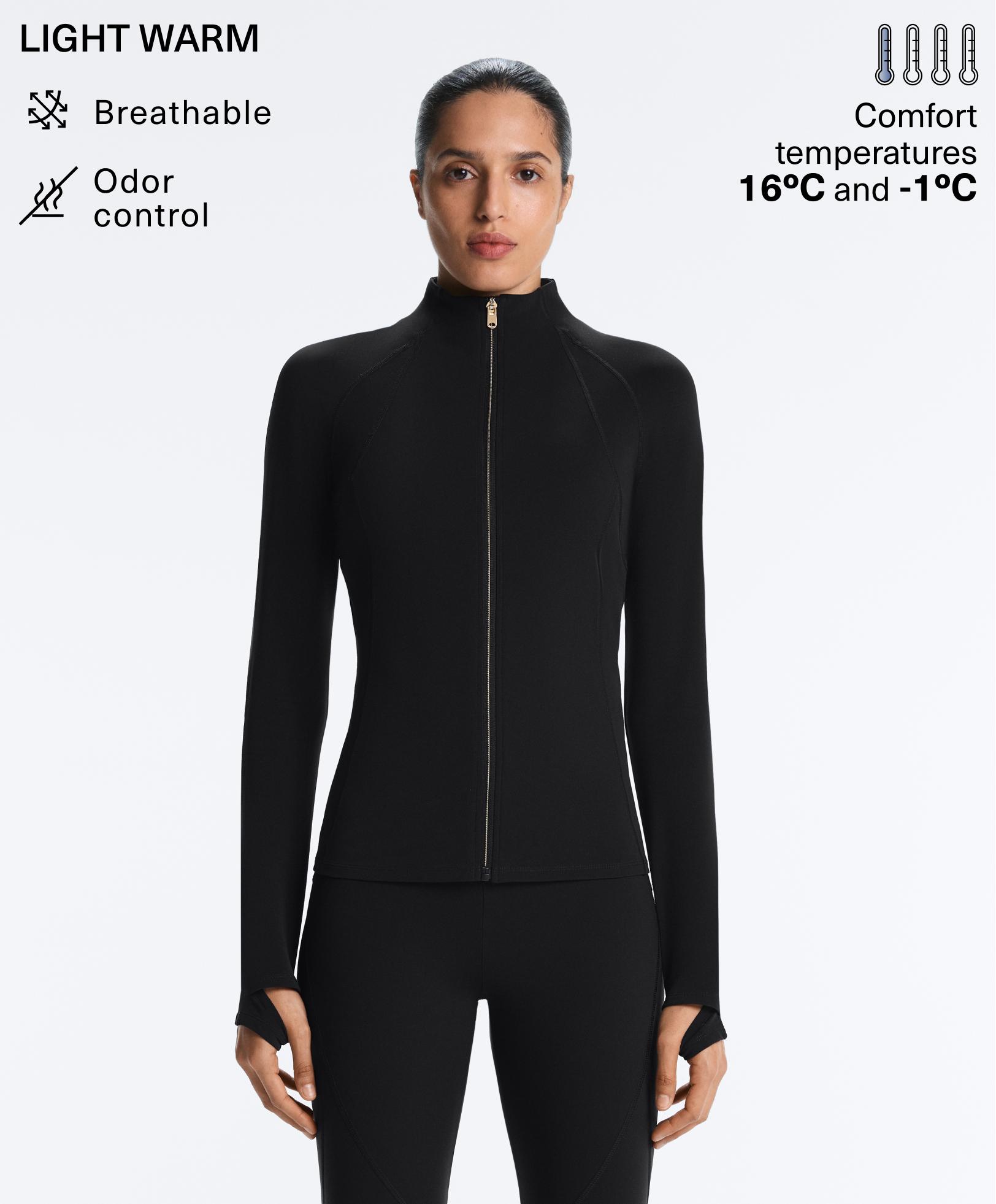 Veste technique light warm à coutures