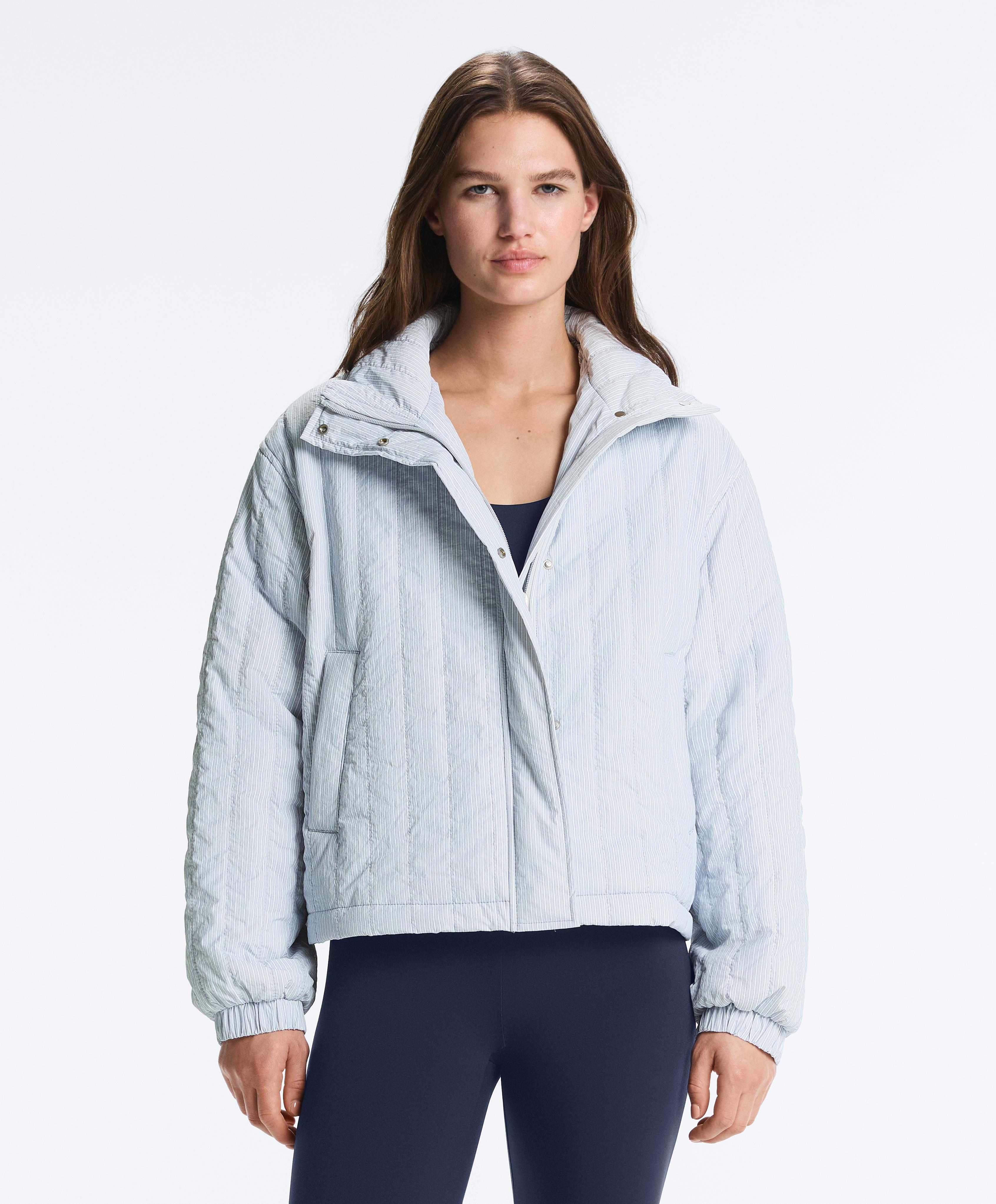 FELLEX® AEROGEL short padded jacket — BLUE-GREY
