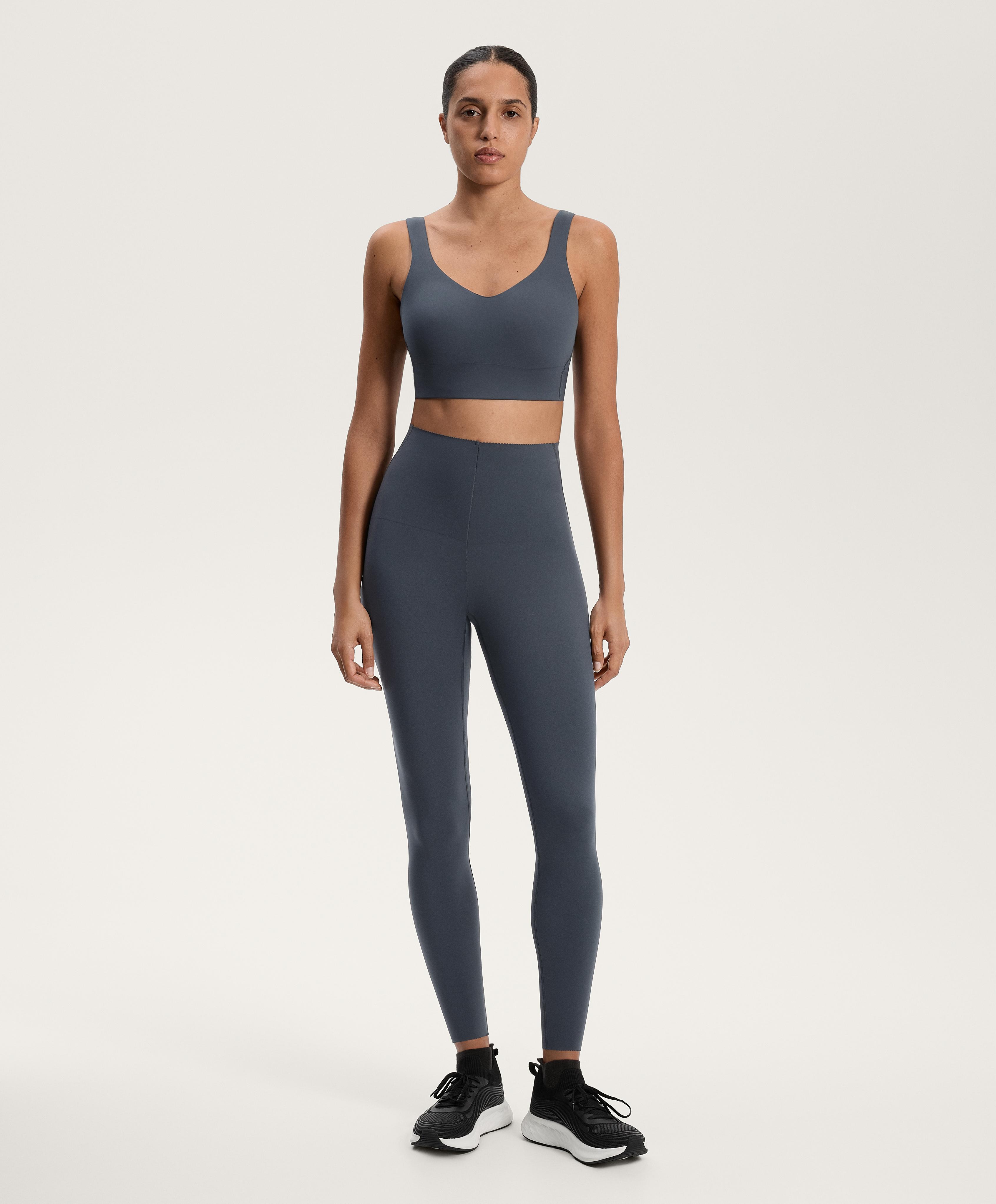 High-rise Compressive core-control ankle-length leggings - Sale High-rise Compressive core-control ankle-length leggings - Sale