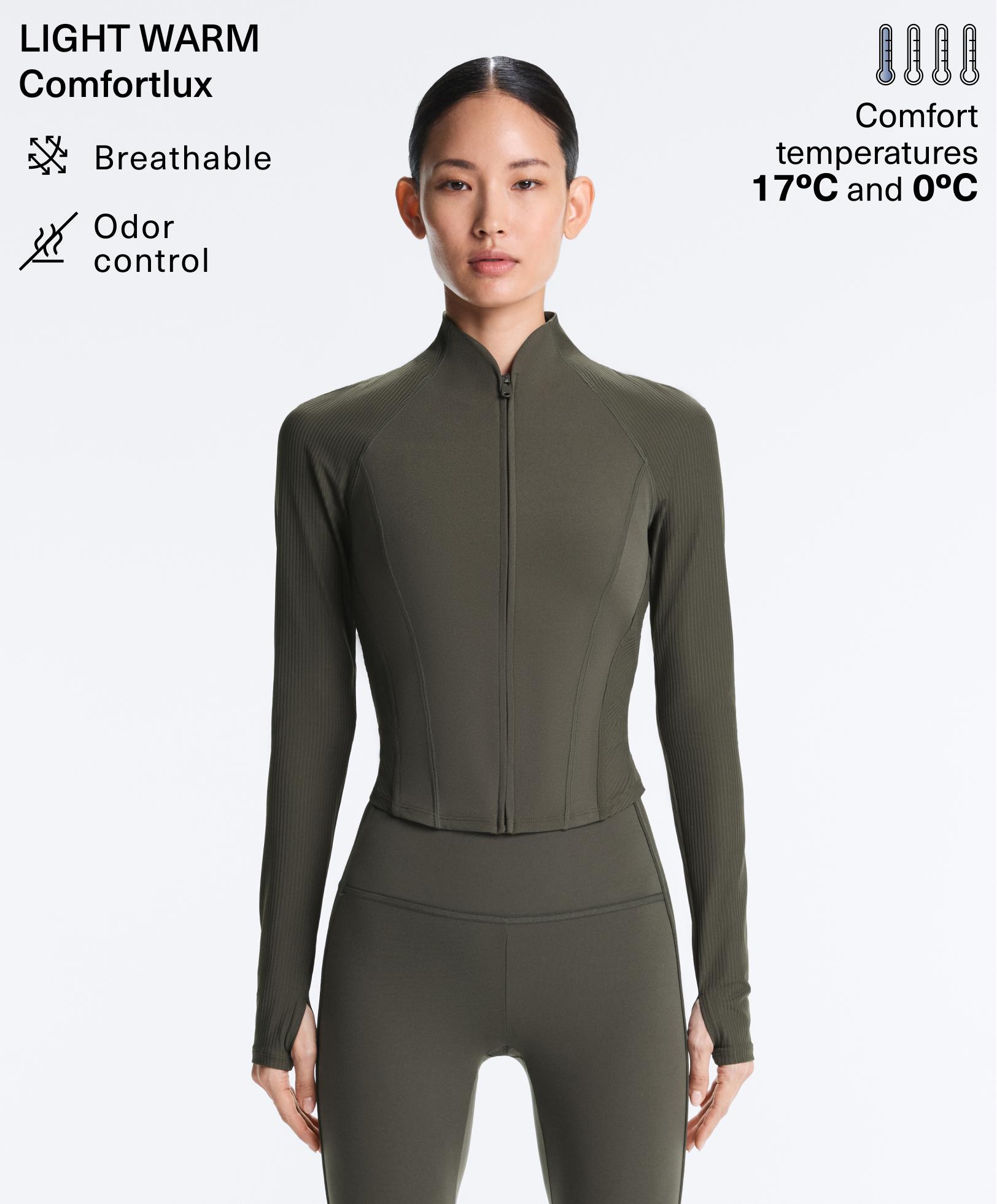 Comfortlux rib technical jacket Comfortlux rib technical jacket