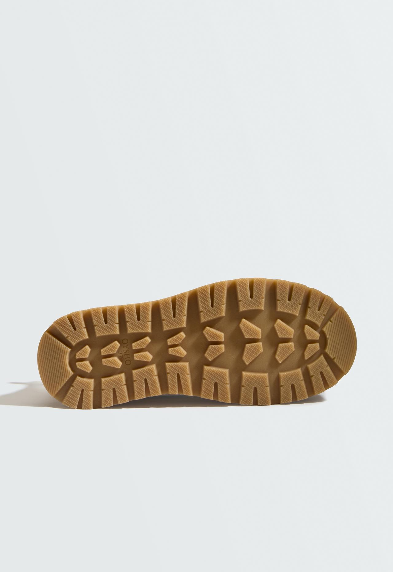 Leather lace-up ankle boots — MOLE