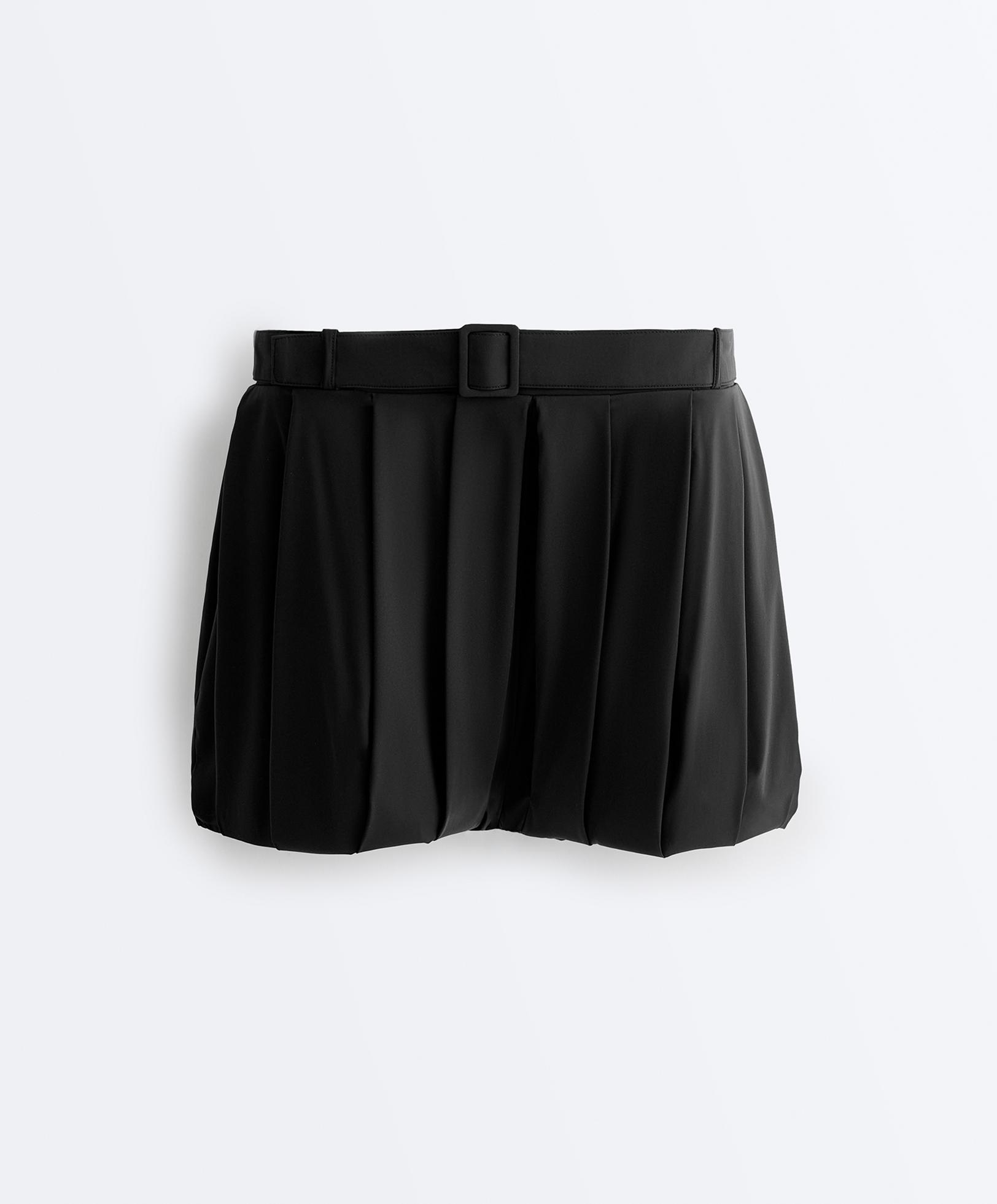 Light Touch bloomer shorts — BLACK