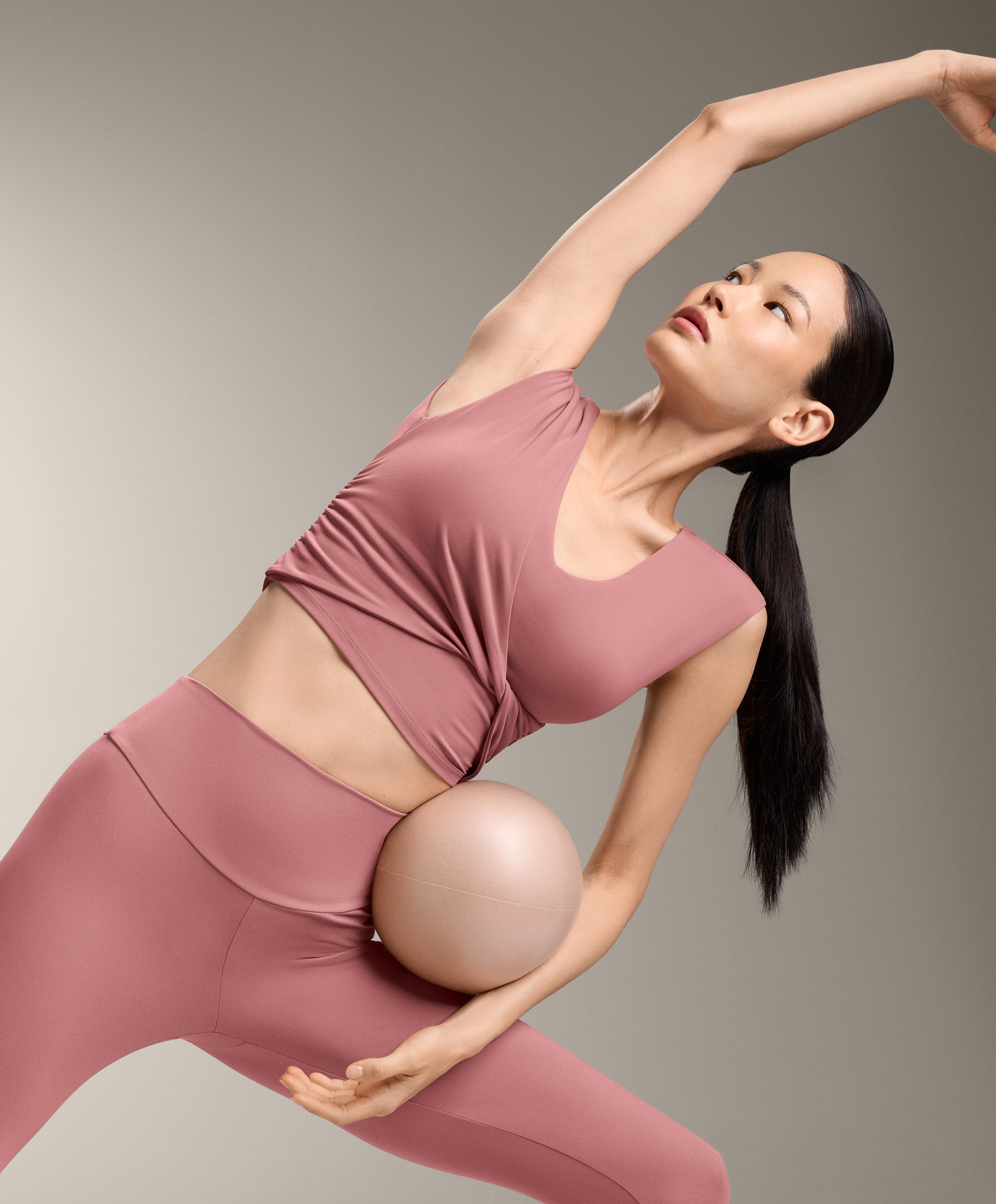 Comfortlux Tank top met gekruiste decolleté