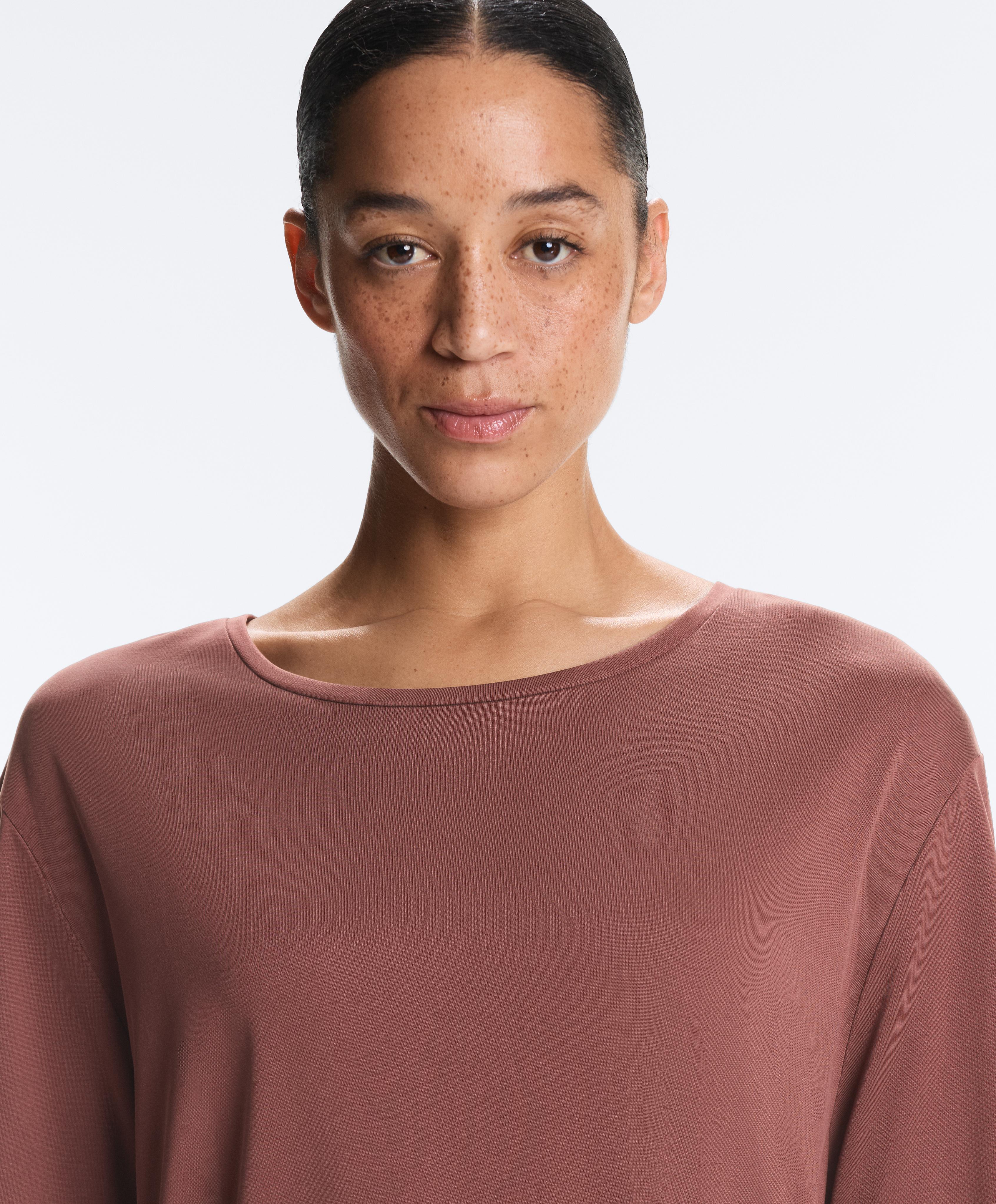 Short sleeve modal blend T-shirt