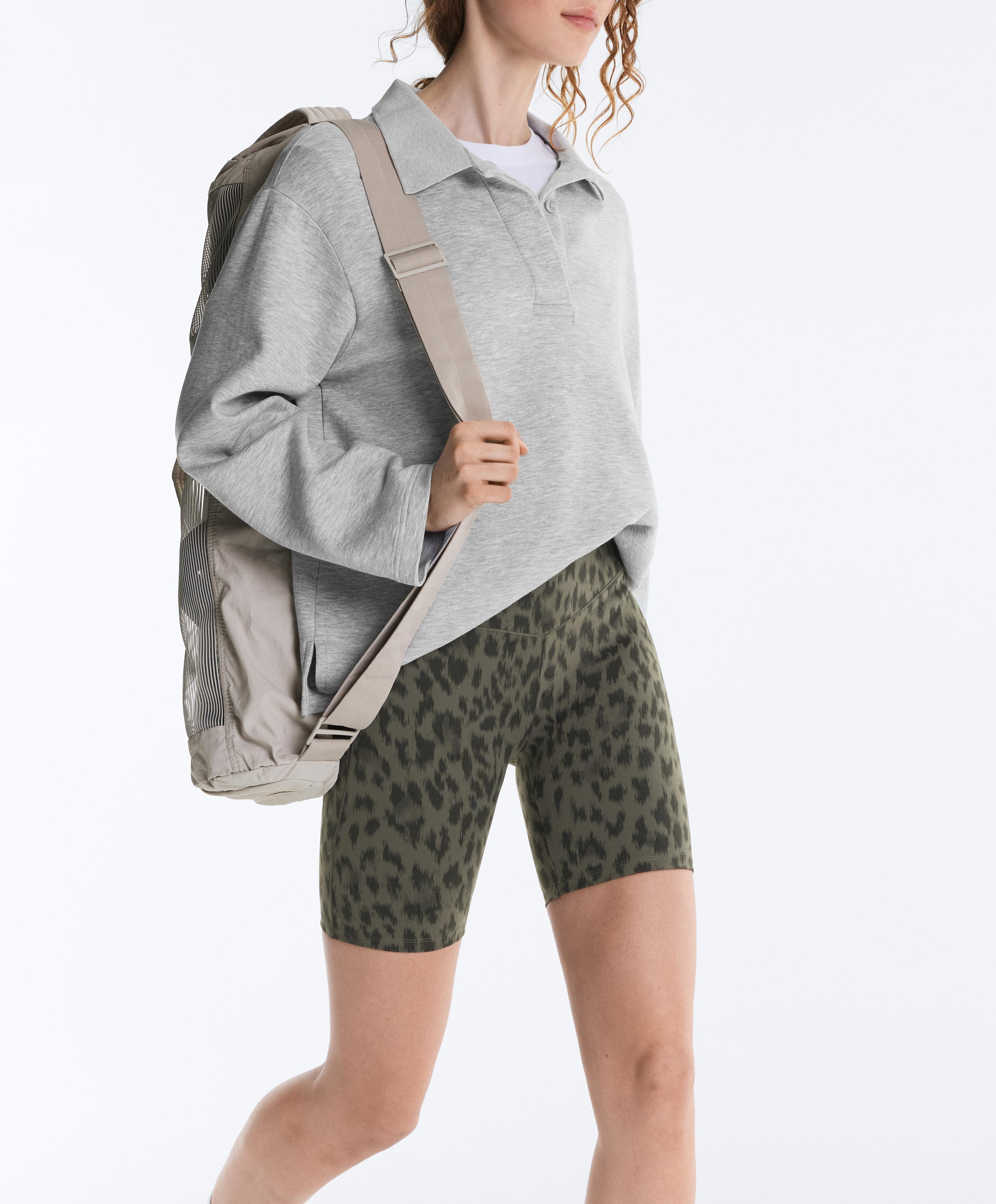 Evermove high rise 20 cm tamprės su leopardo raštu Evermove high rise 20 cm tamprės su leopardo raštu