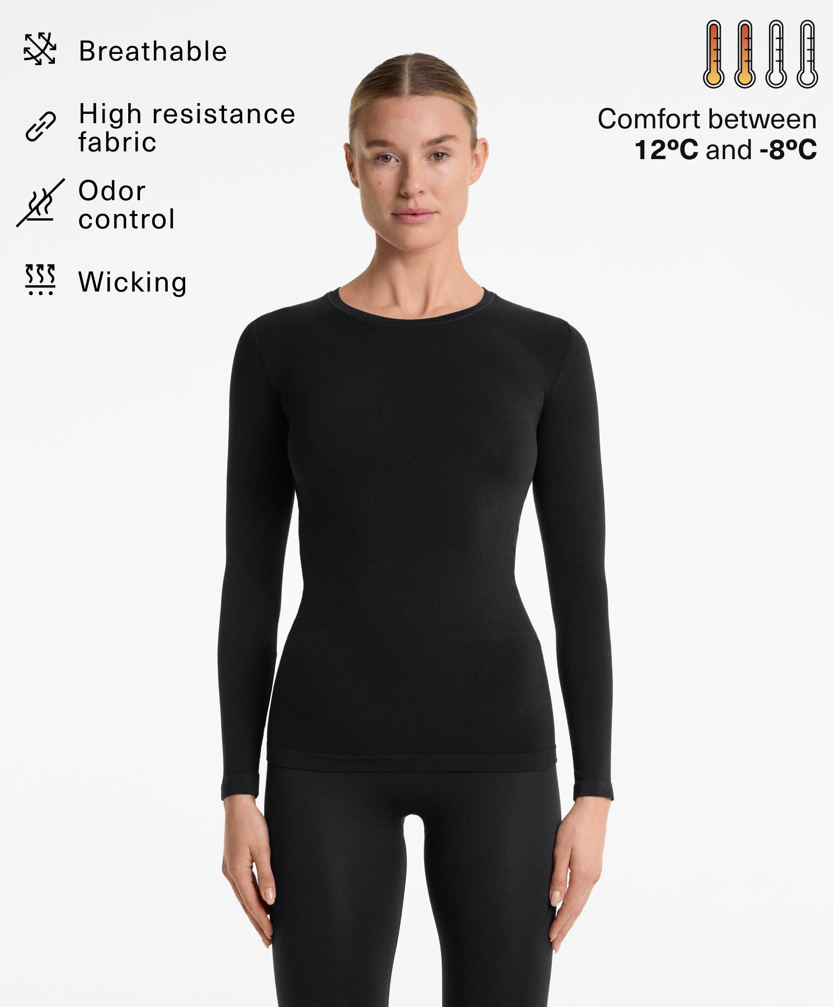 Seamless performance base layers T-Shirt