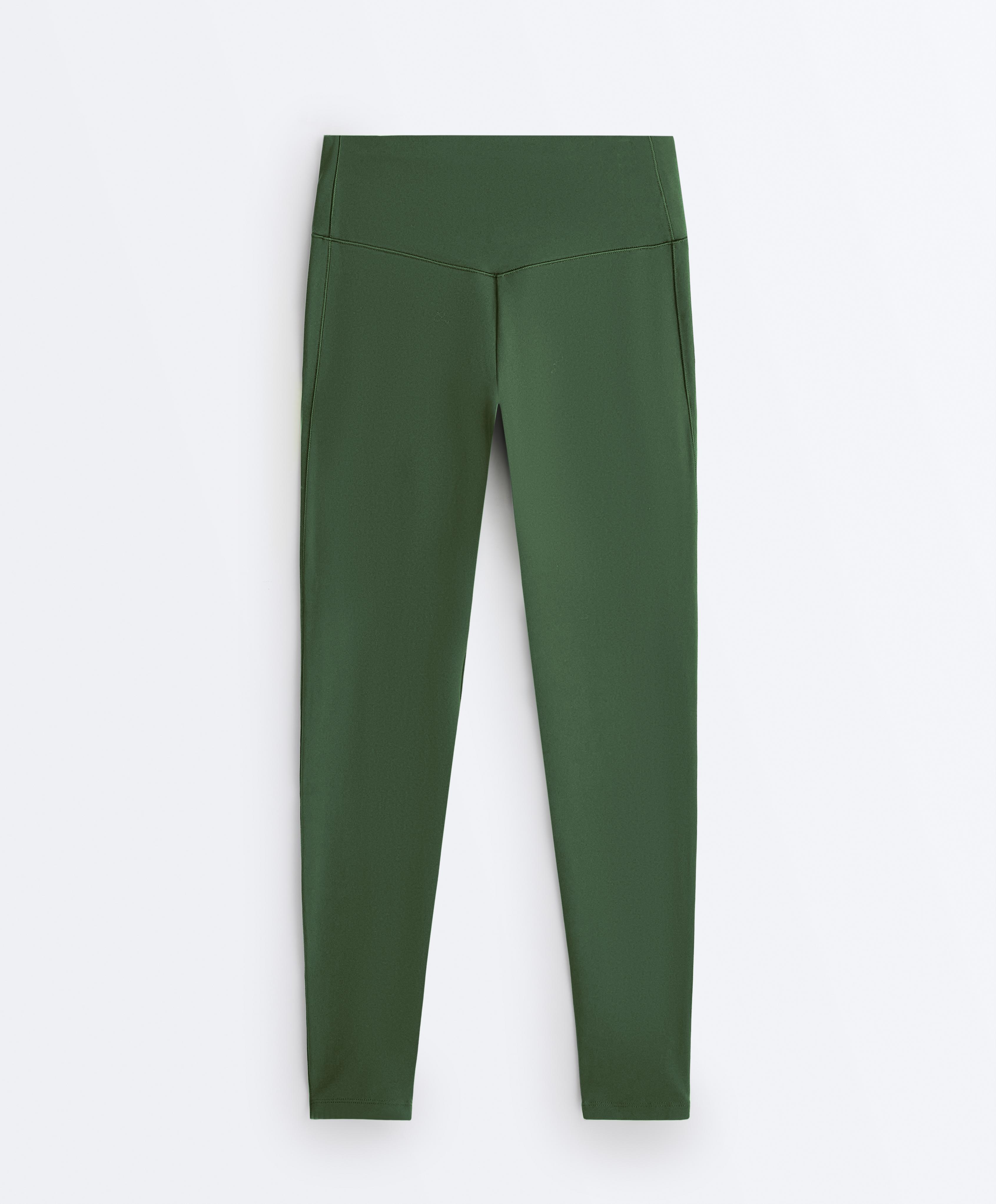 Evermove high-rise ankle-length leggings — GREEN