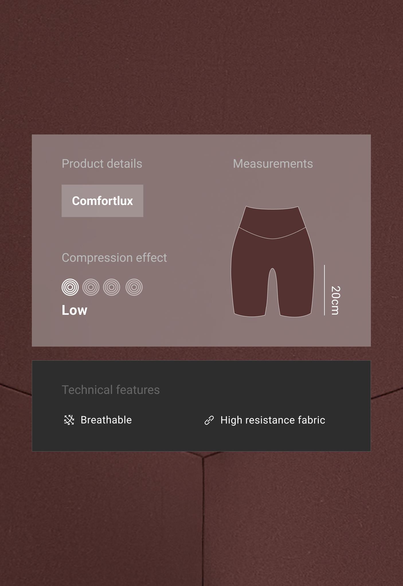 لغينغ Comfortlux للحوامل بطول 20 سم