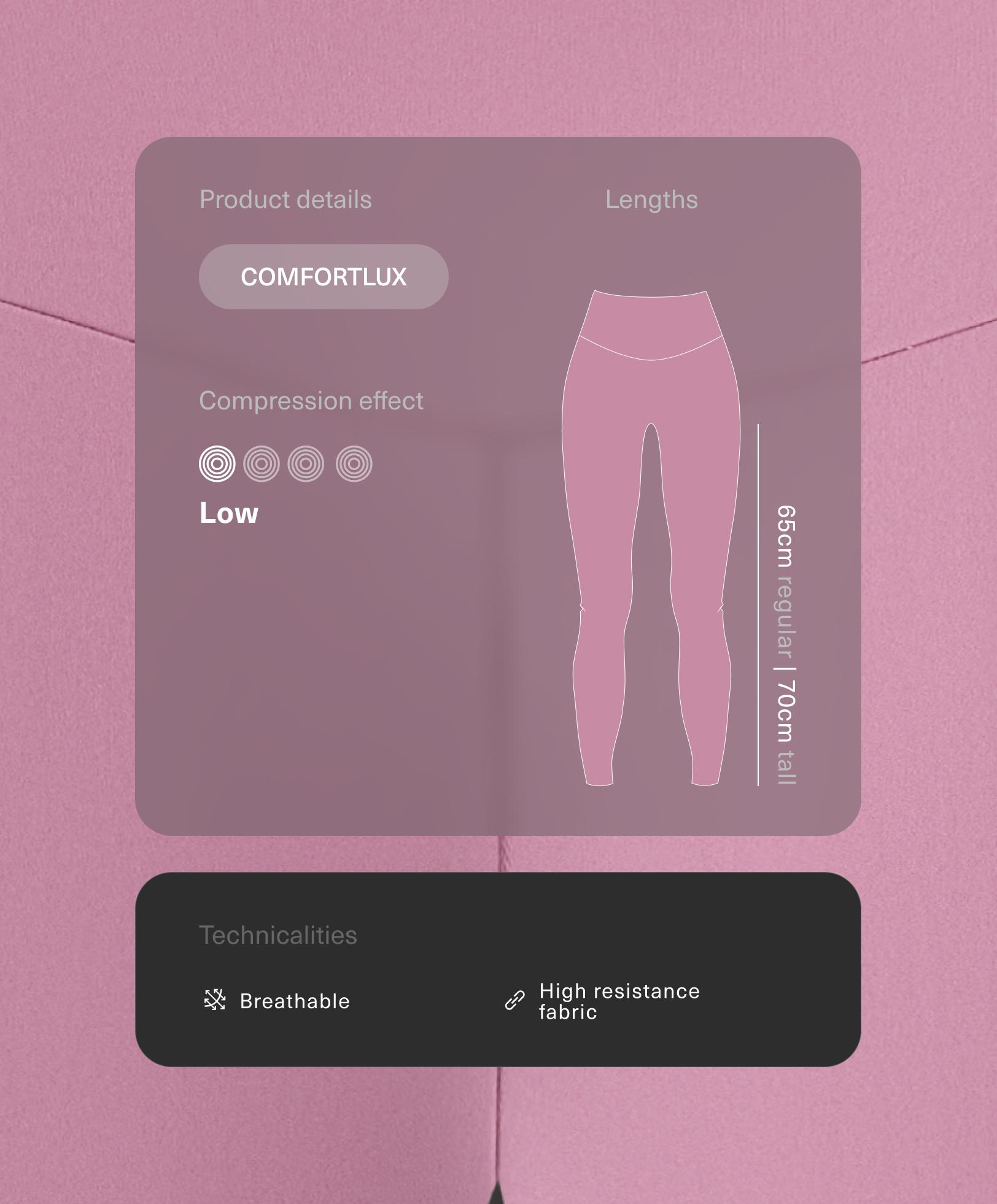 Leggings fins al turmell high rise Comfortlux Leggings fins al turmell high rise Comfortlux