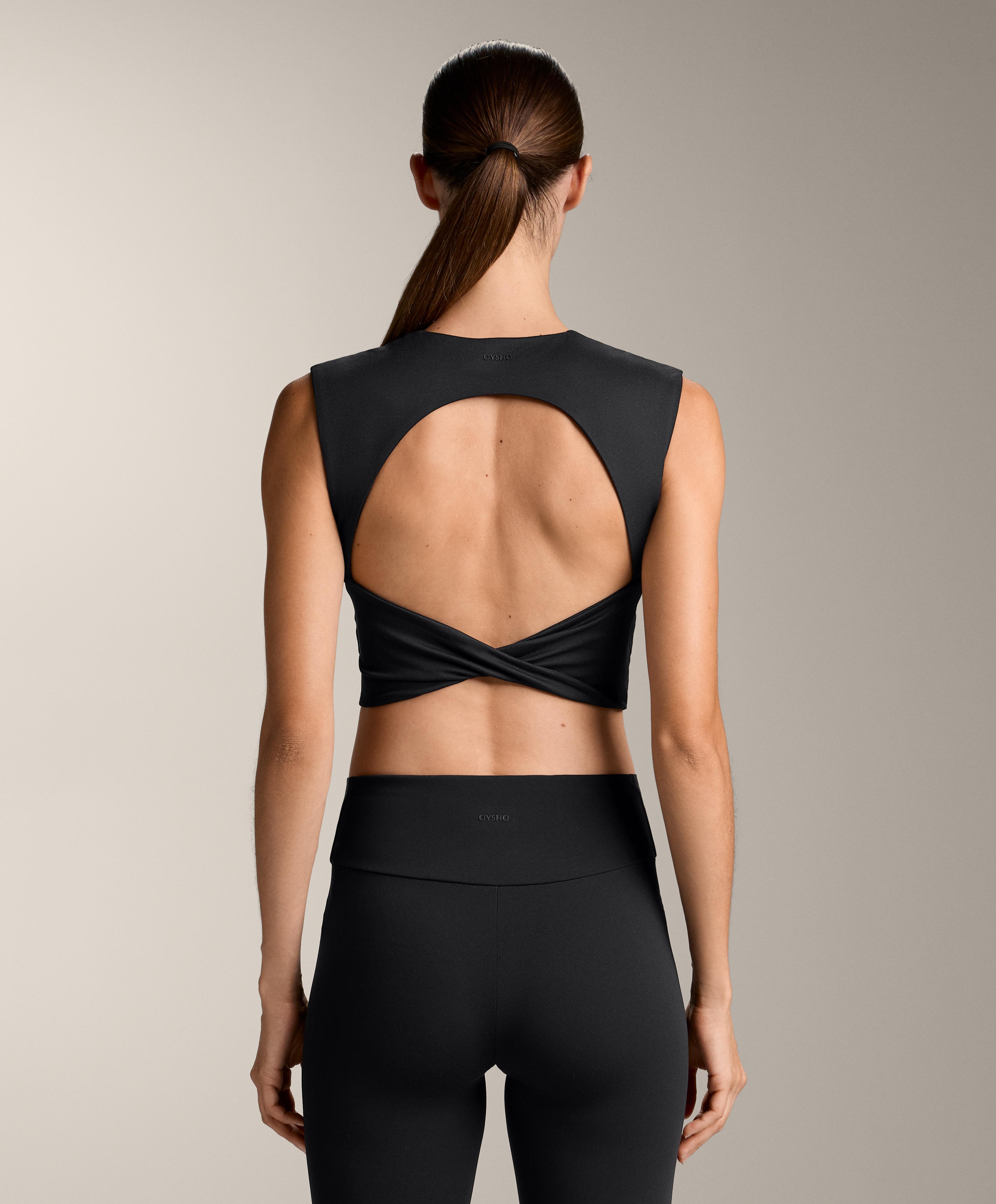 Open back twist comfortlux tank top Open back twist comfortlux tank top