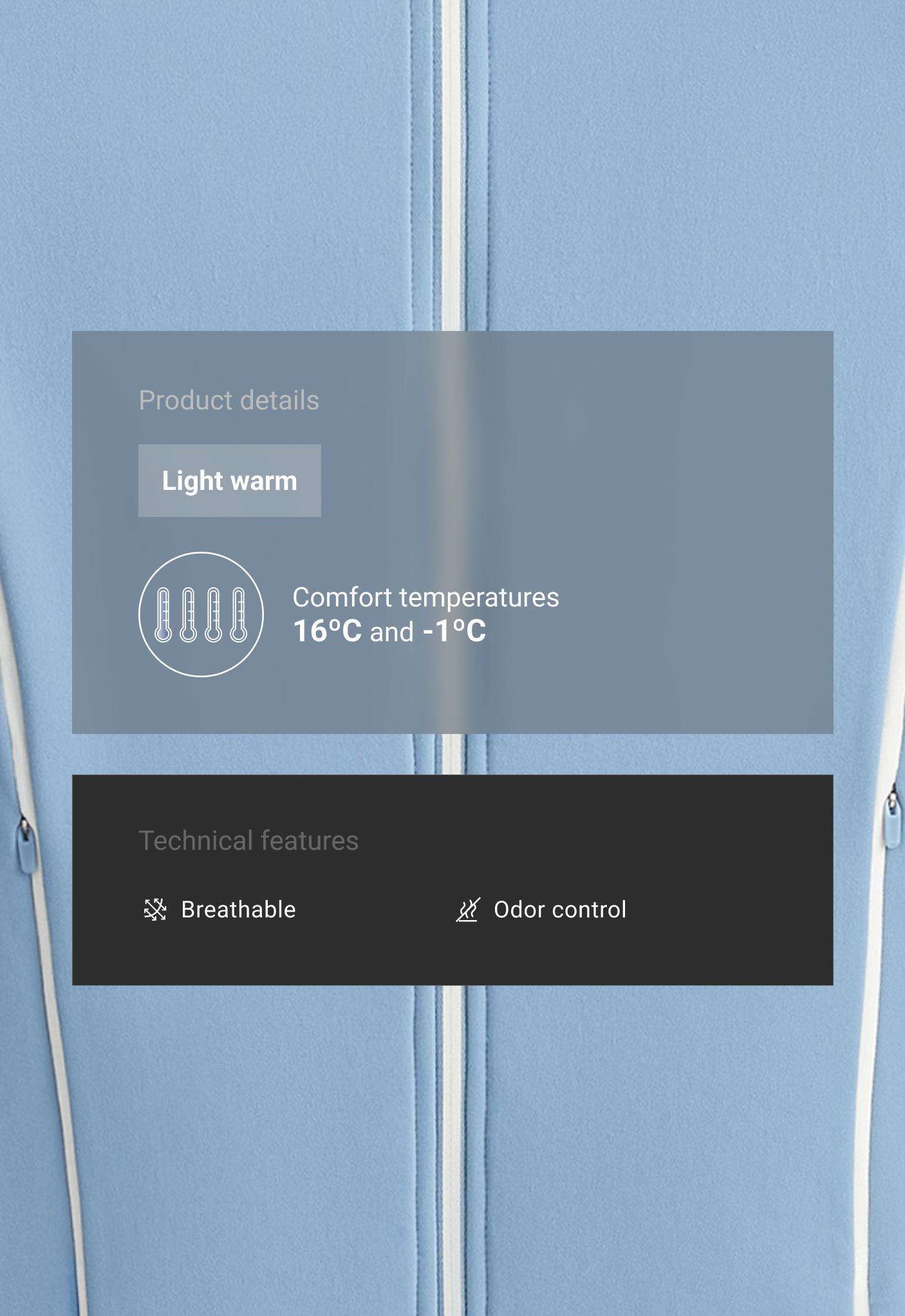 Високотехнологічна куртка light warm з кантом Високотехнологічна куртка light warm з кантом