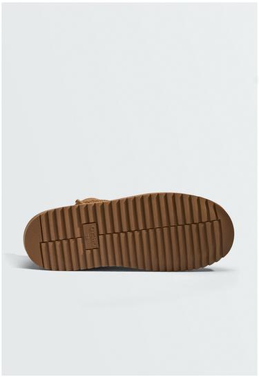 Leather ankle boots — COGNAC 4
