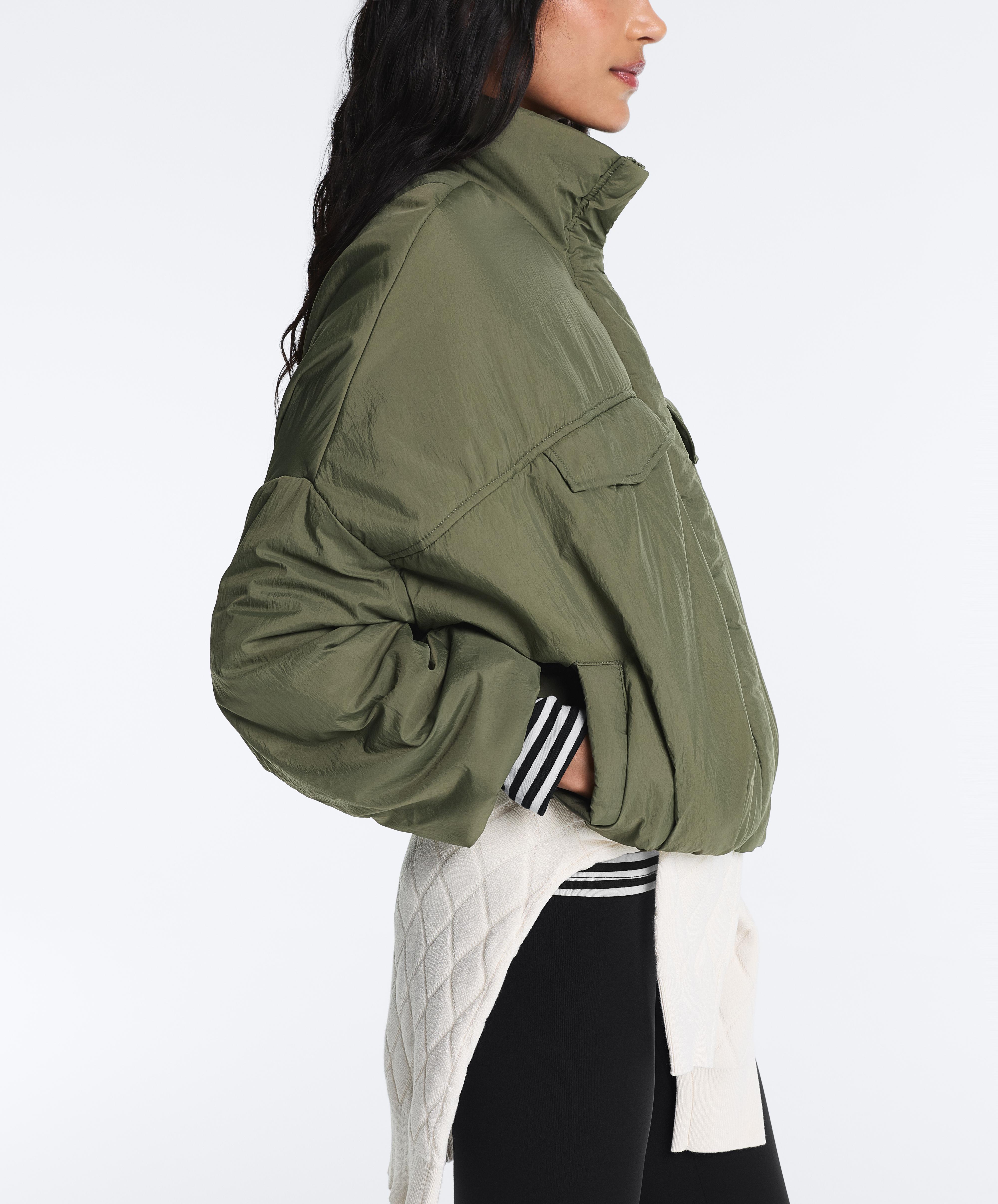Water-repellent FELLEX® AEROGEL balloon jacket — KHAKI