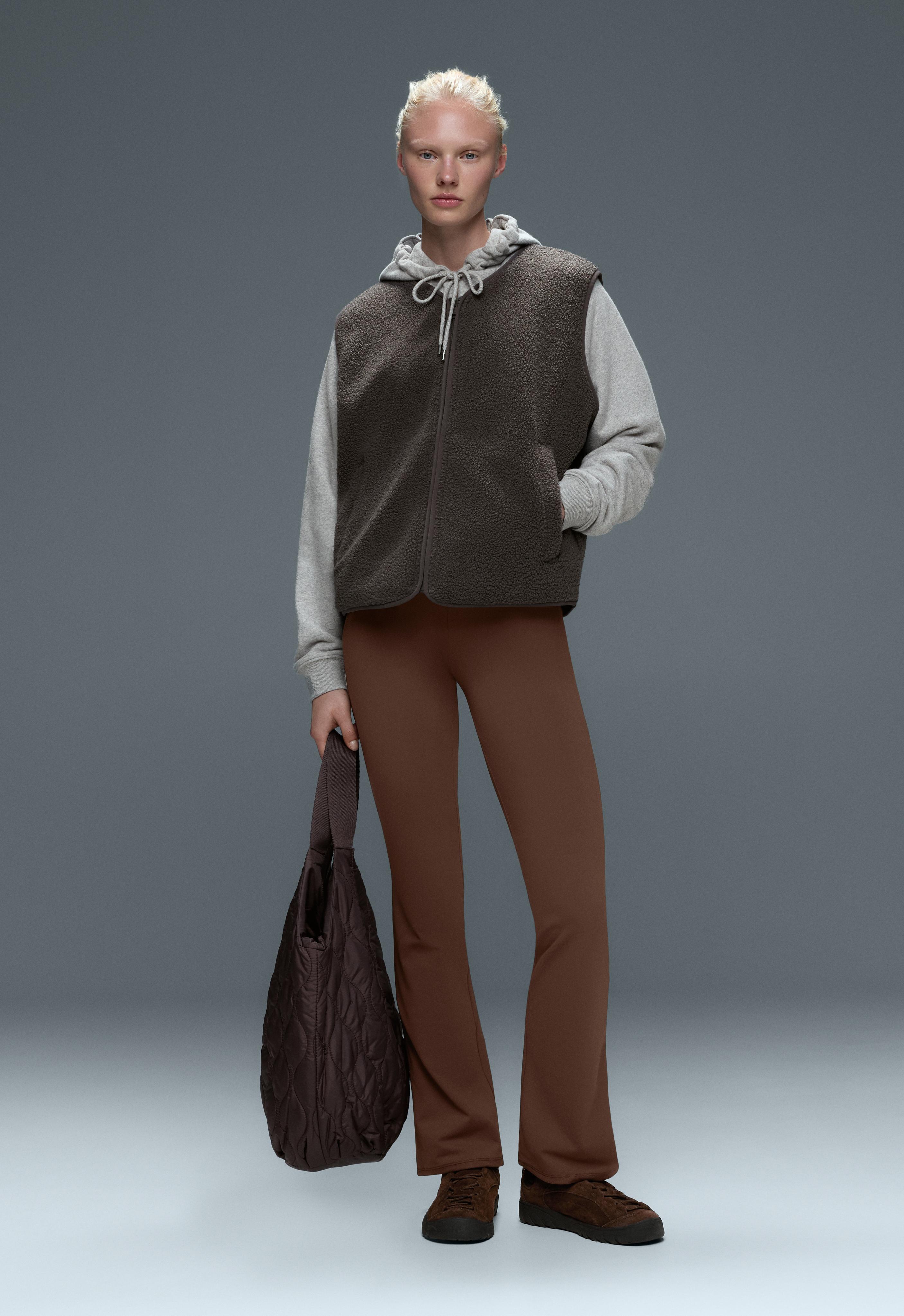 Pantalon flare high rise comfortlux