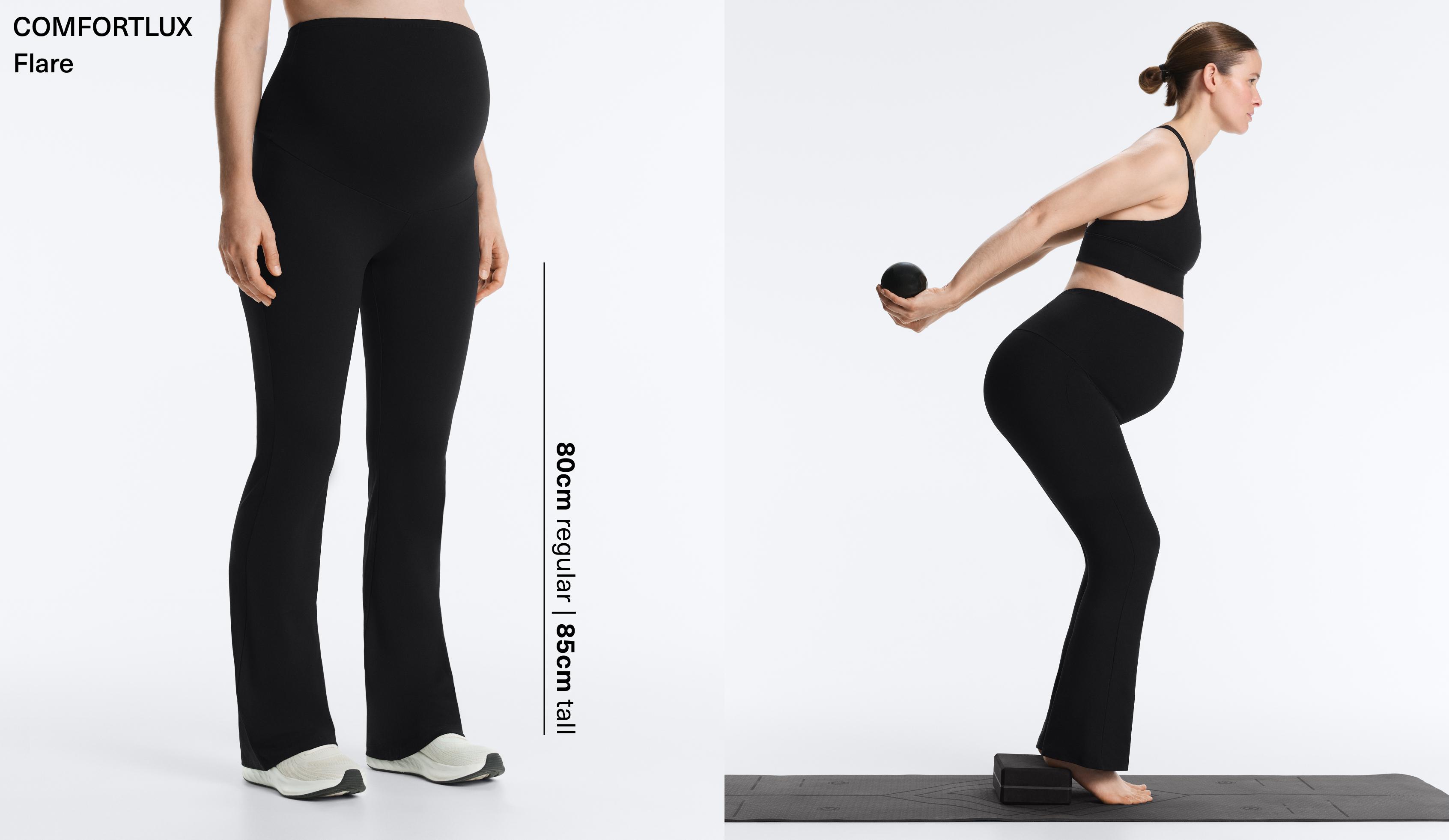 Maternity comfortlux 80cm flare trousers