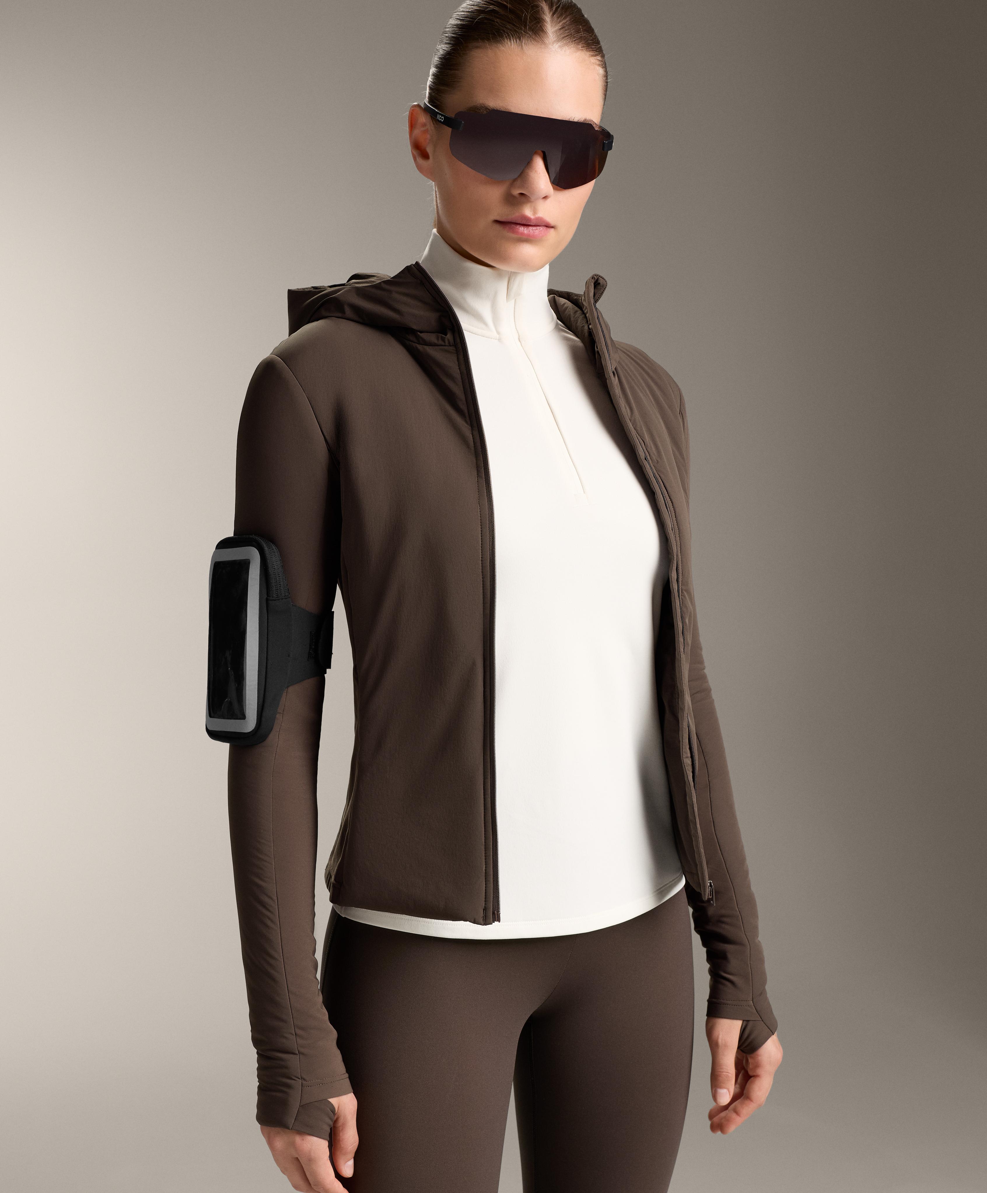 Thermal base layer half-zip top