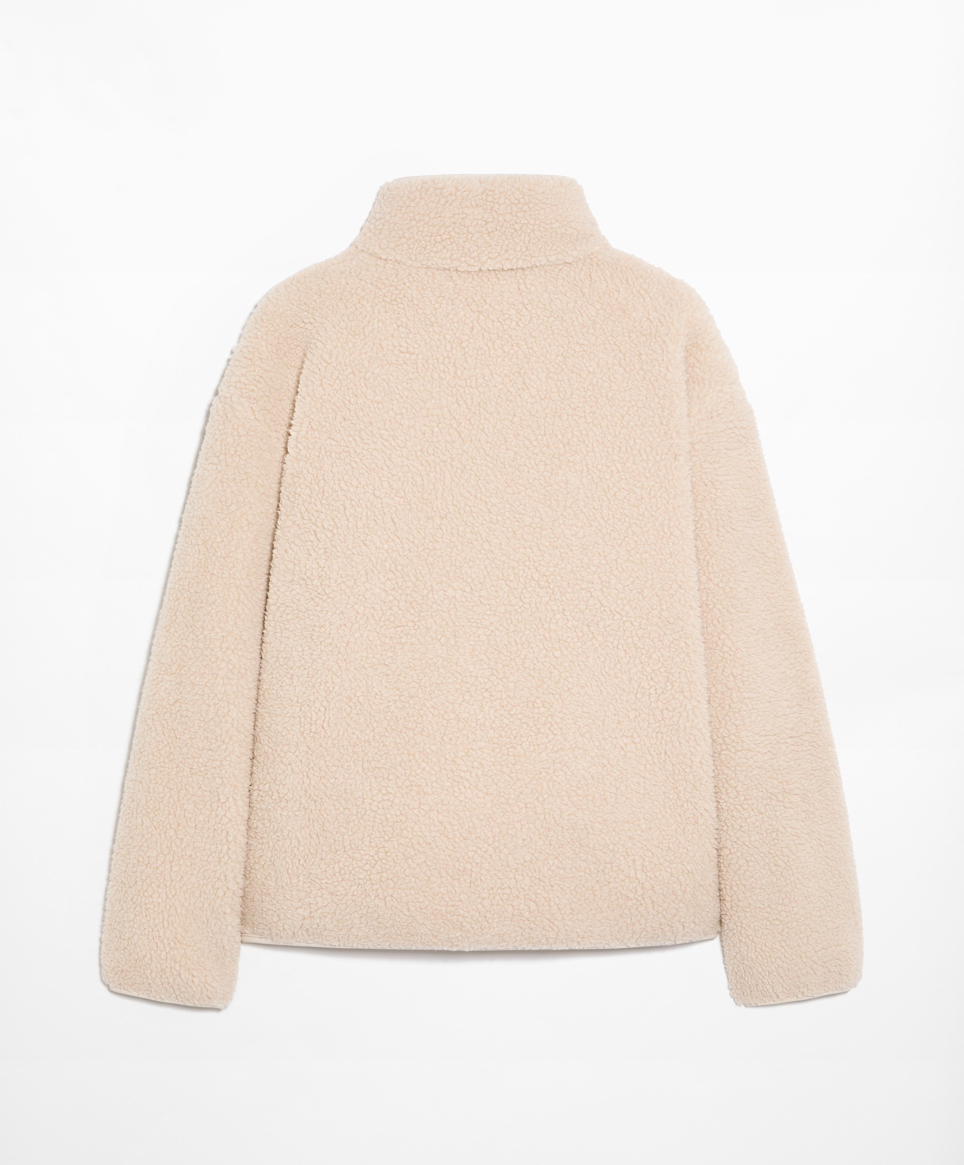 Faux-shearling sweatshirt - Rebajas